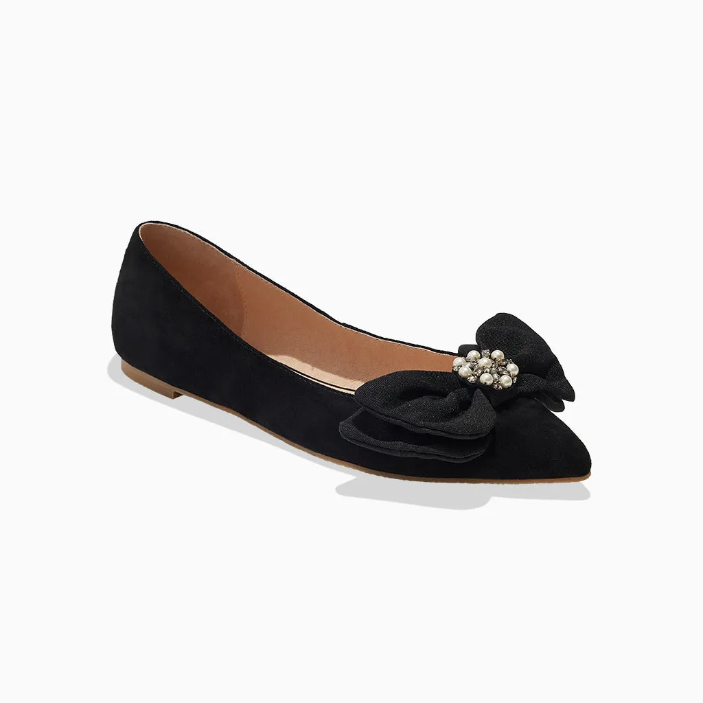 Smooth Soles Debra Ornament Bow Ballet