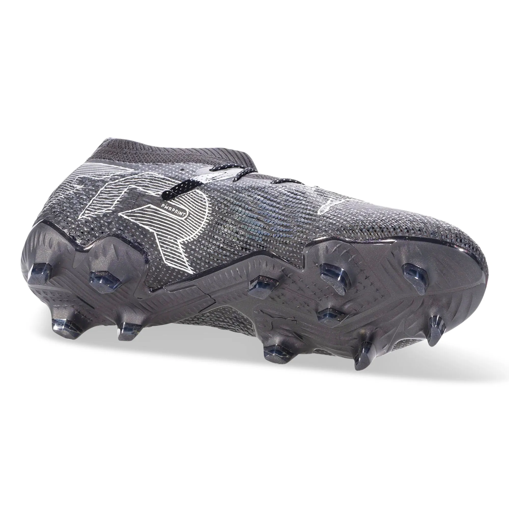 Team Gear Puma Future 7 Ultimate FG/AG Soccer Cleats (Puma Black/Puma Silver)