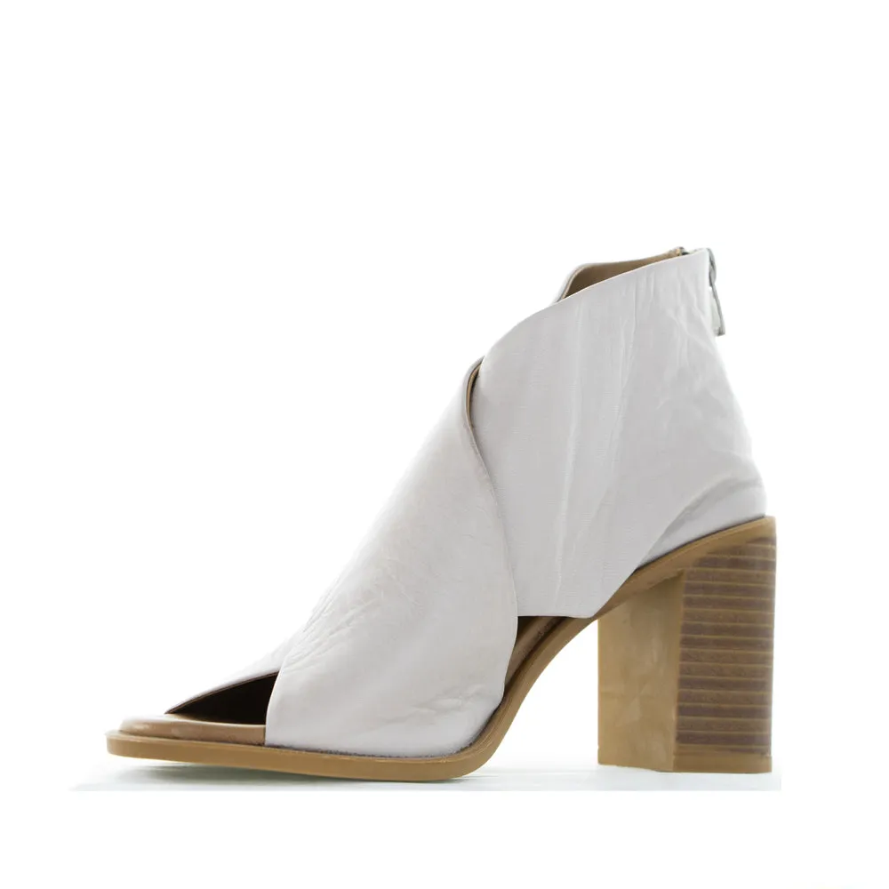 Decorative High Heels Reinforced toe LE SANSA LESLEY SILVER GREY
