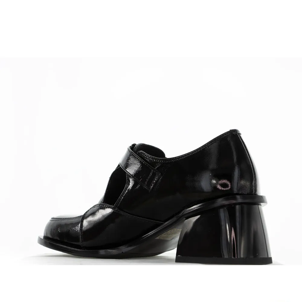 Vegan Heels Breathable Upper MILA RAINE COLMAR BLACK PATENT