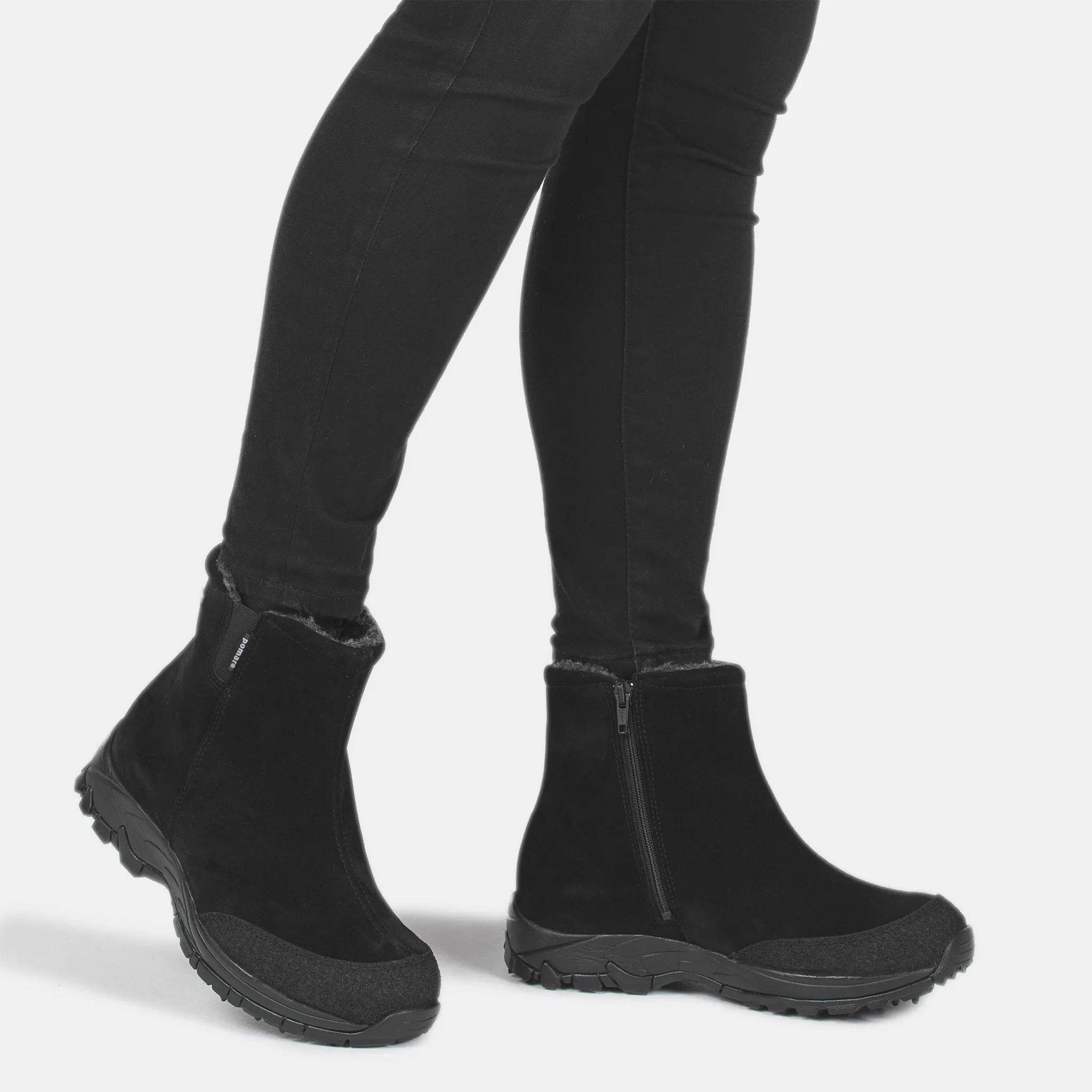 ALPPI Women's GORE-TEX spike winter boots Trendy Footwear Office Worker