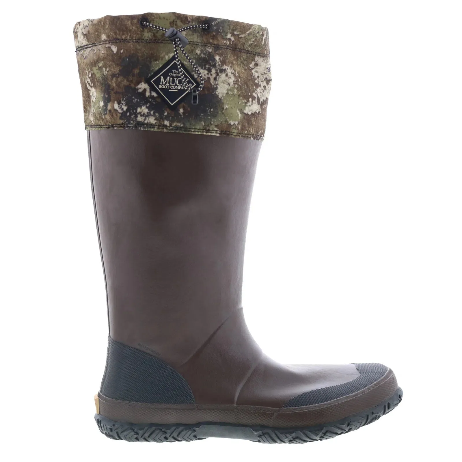 Middle-Aged Man Original Muck Truetimber Forager Convertible Waterproof Mens Brown Boots