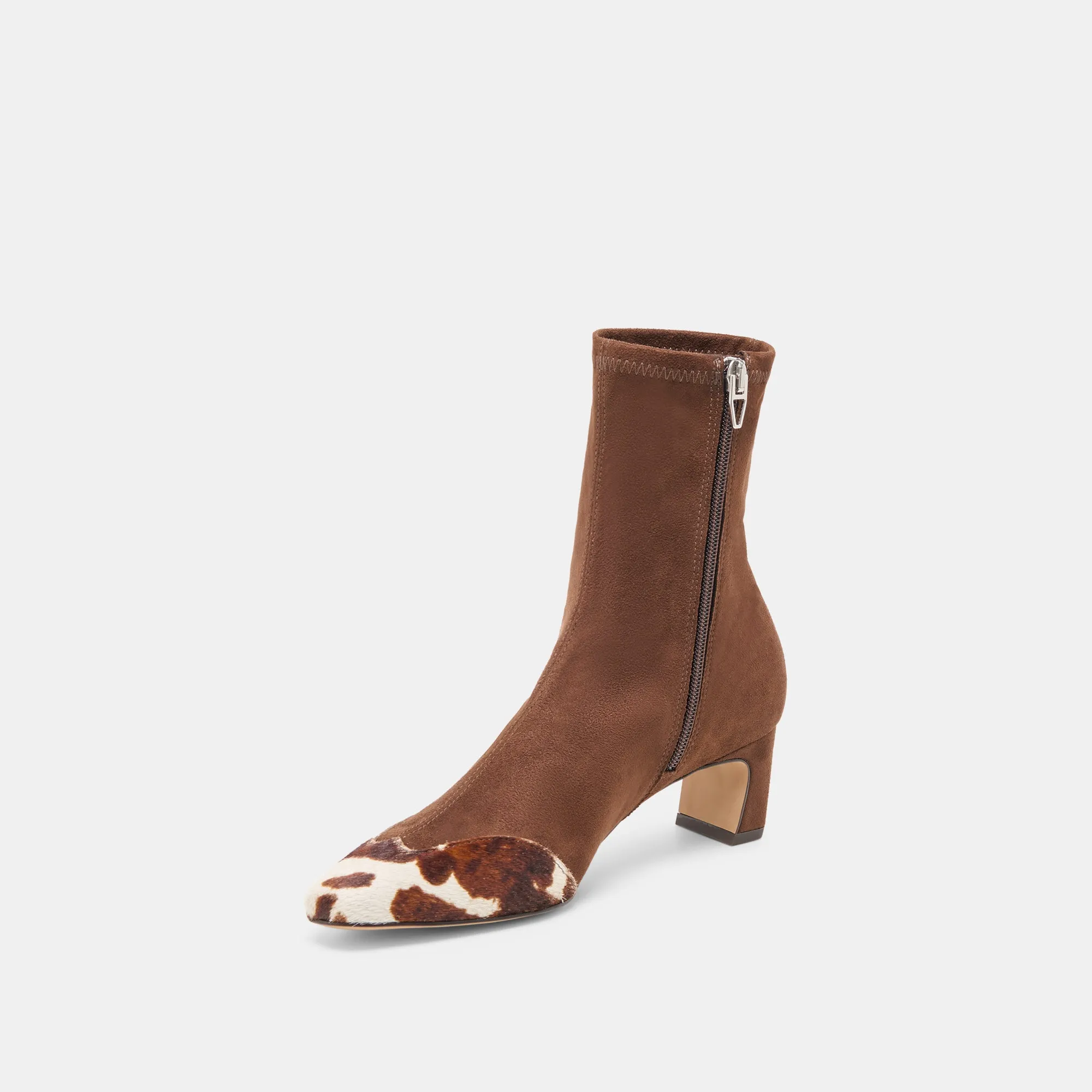 Social Butterfly ANIKA BOOTS DK BROWN MULTI STELLA SUEDE