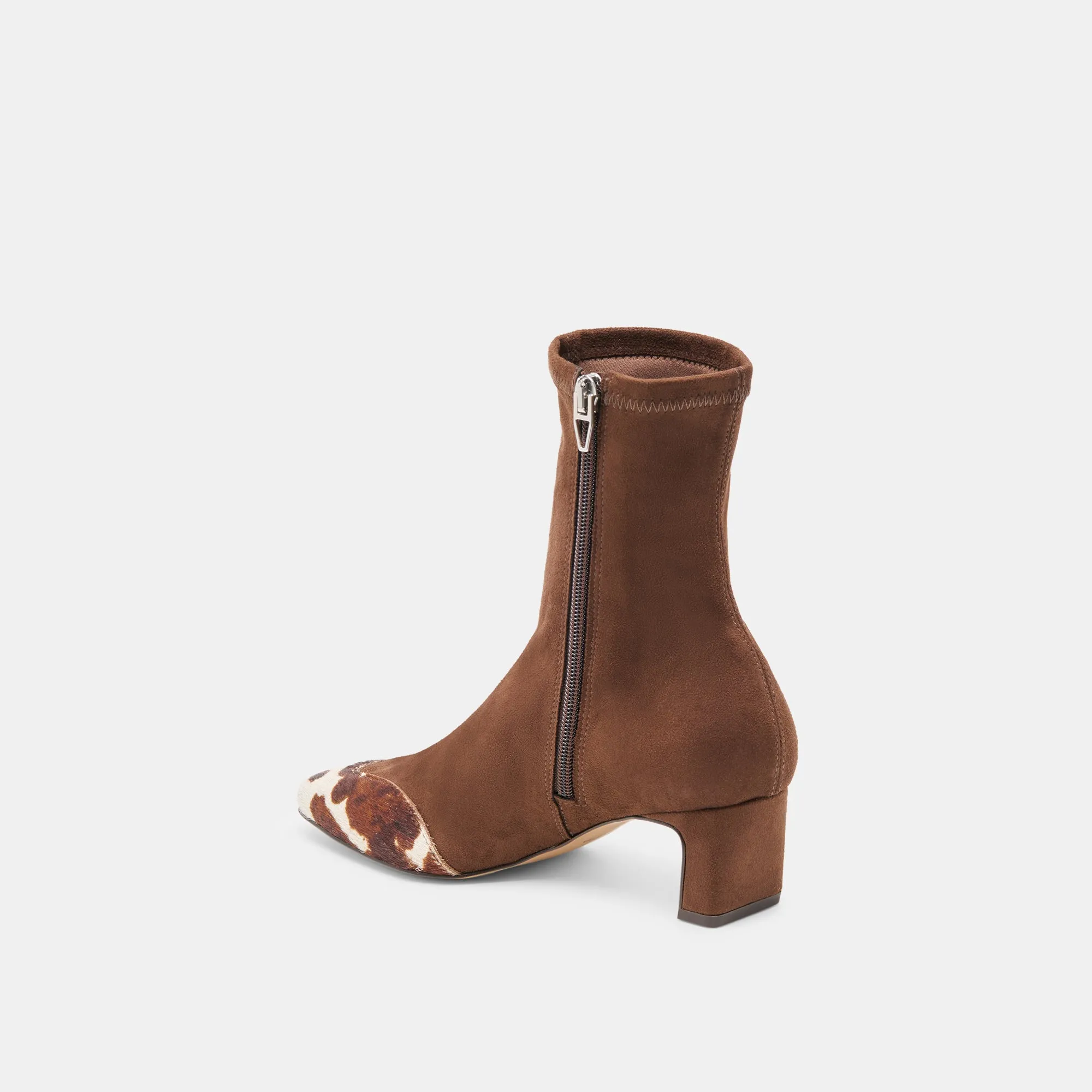 Easy Clean ANIKA BOOTS DK BROWN MULTI STELLA SUEDE