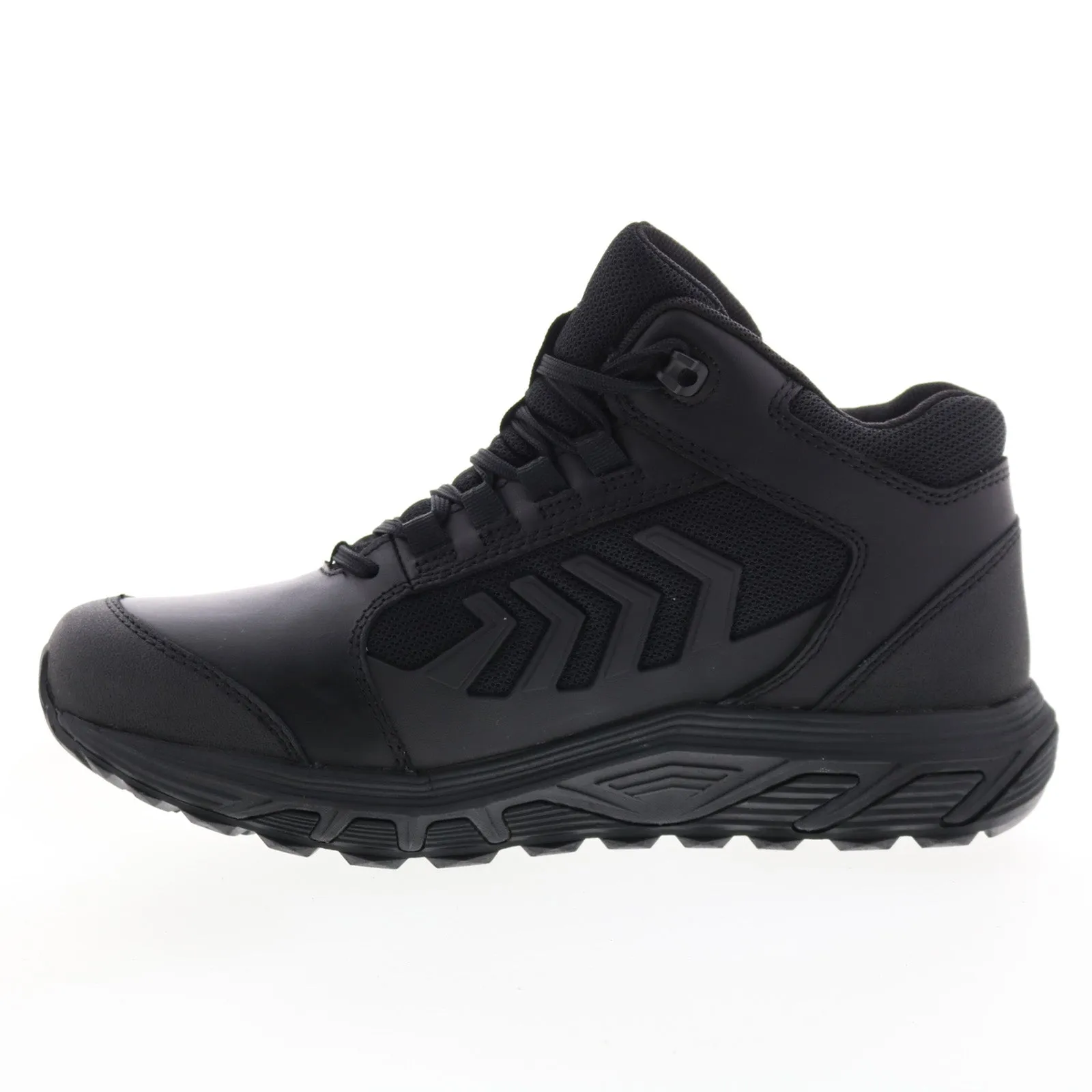 Soft Touch Hiking Boots Bates Rush Shield Mid Dryguard E01044 Mens Black Wide Tactical Boots