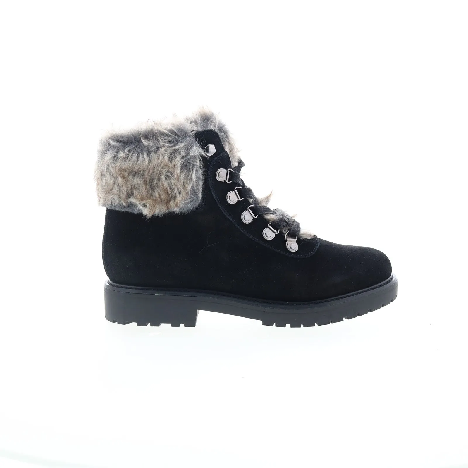 Leather Upper Easy Spirit Luanna 8 Martha Stewart Womens Black Leather Casual Dress Boots