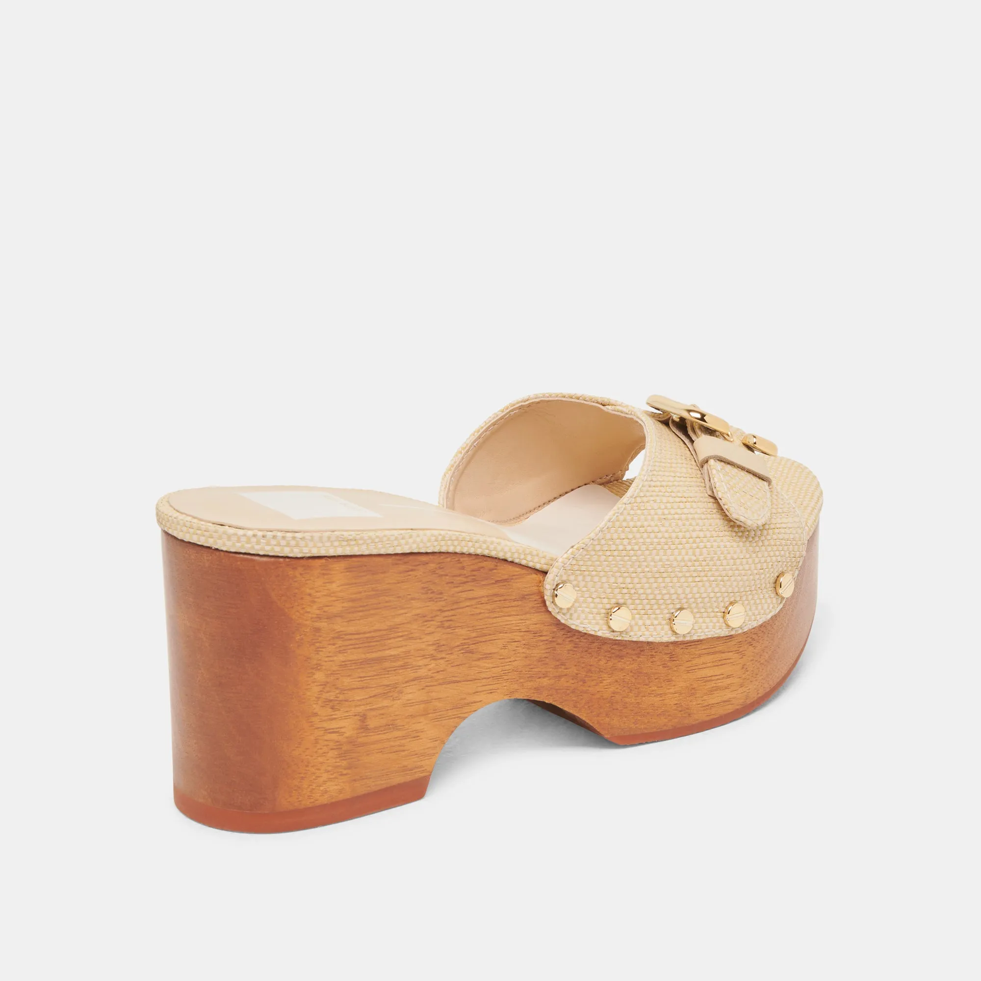 Stride Bold Good Traction YALAH HEELS LT NATURAL RAFFIA