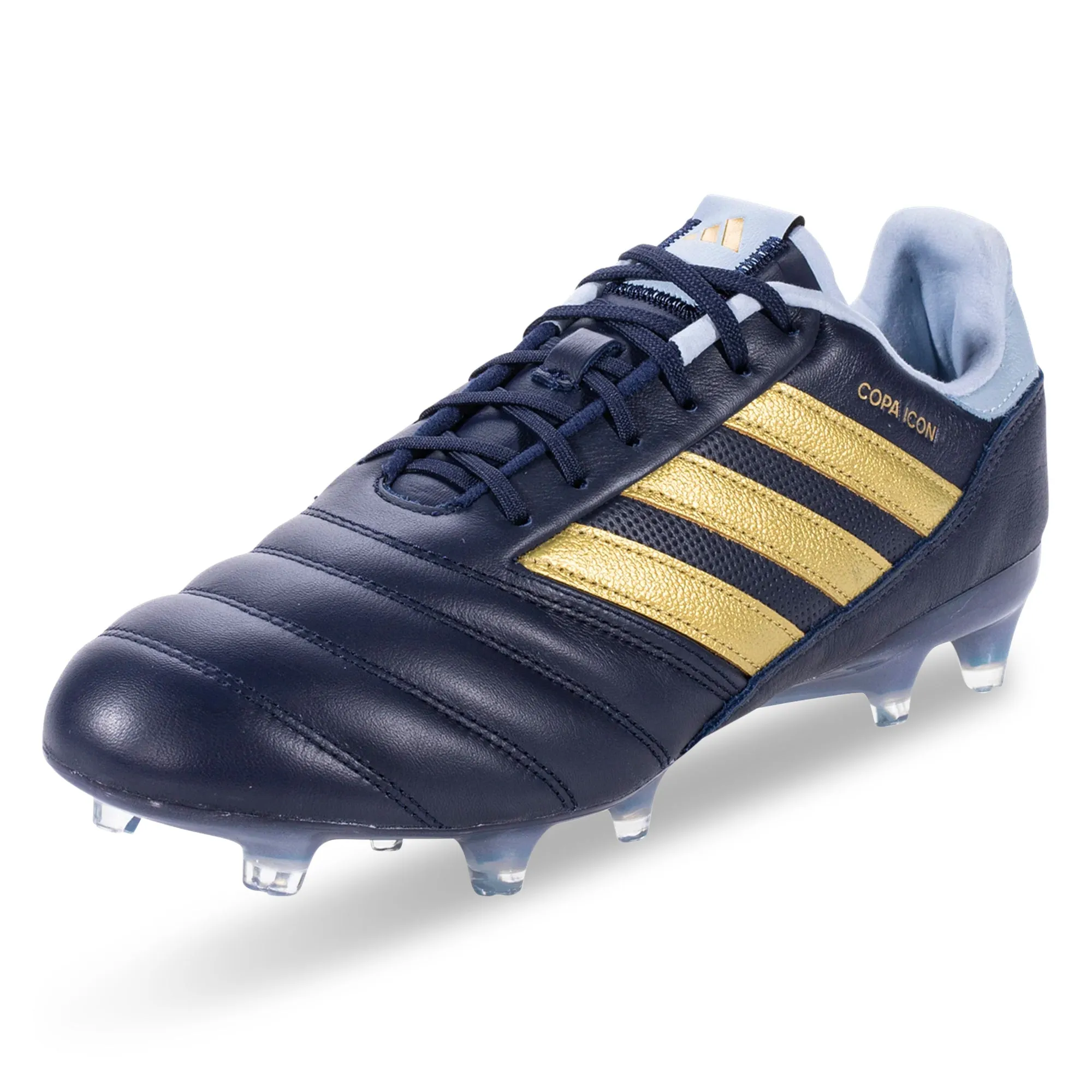 adidas Copa Icon Firm Ground Soccer Cleats (Legend Ink/Gold Metallic) Precision Grip