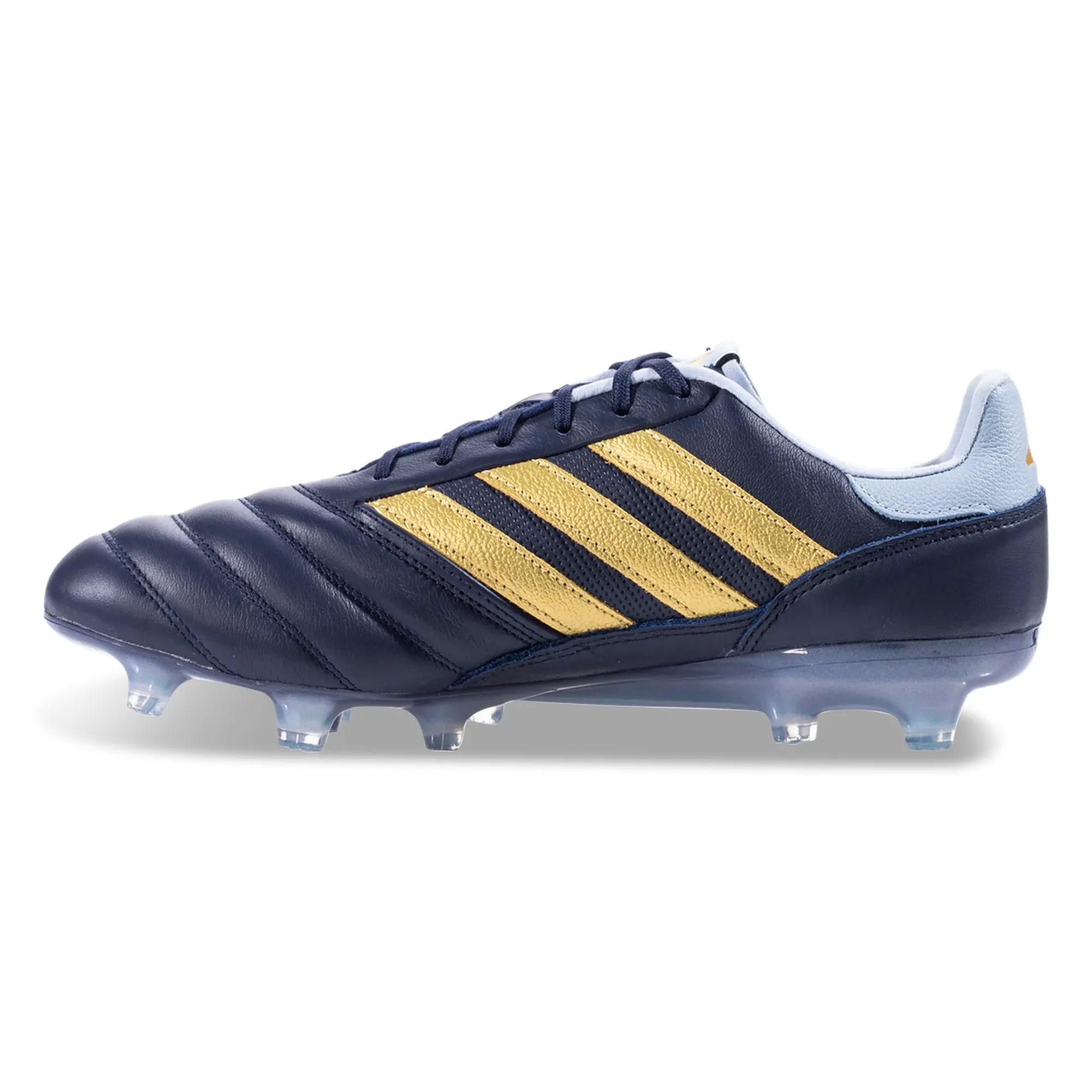 adidas Copa Icon Firm Ground Soccer Cleats (Legend Ink/Gold Metallic) Zero Slip Ball Mastery