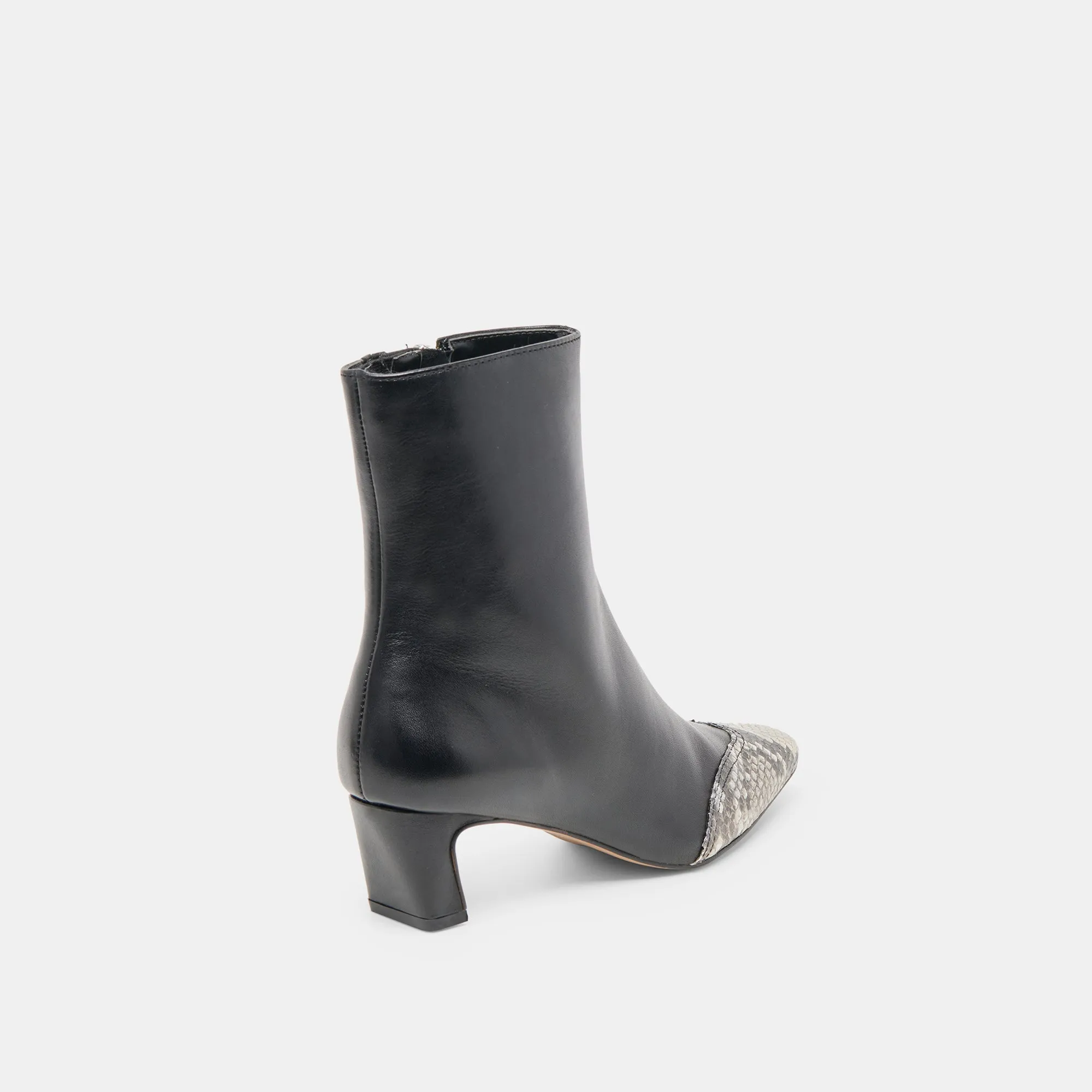 ANIKA BOOTS BLACK MULTI LEATHER Lightweight