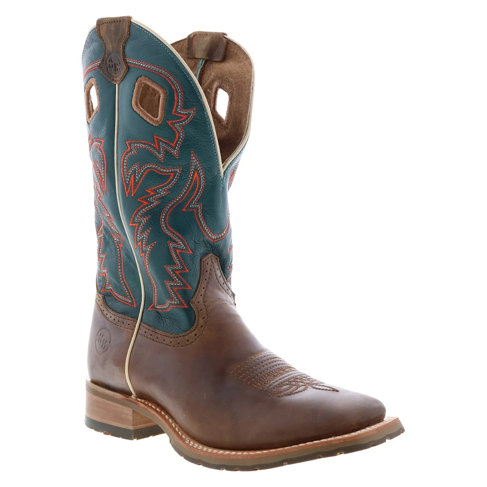 Double H Elliot Square Toe Roper 12" Mens Brown Wide Cowboy Western Boots Quick Drying Daily Comfort