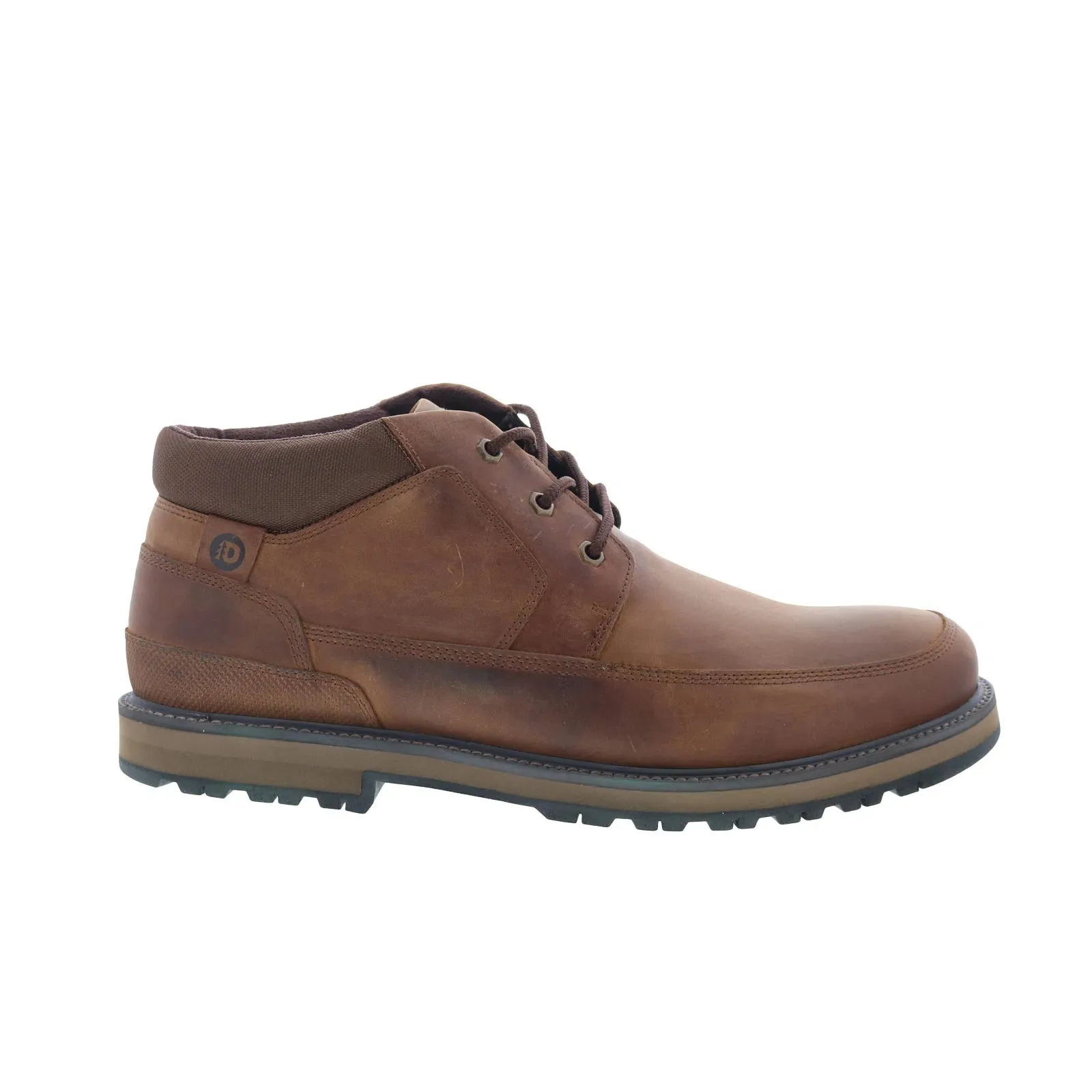 Quality Sole Metallic Buckle Dunham Byrne Waterproof Chukka CJ0853 Mens Brown Extra Wide 4E Chukkas Boots