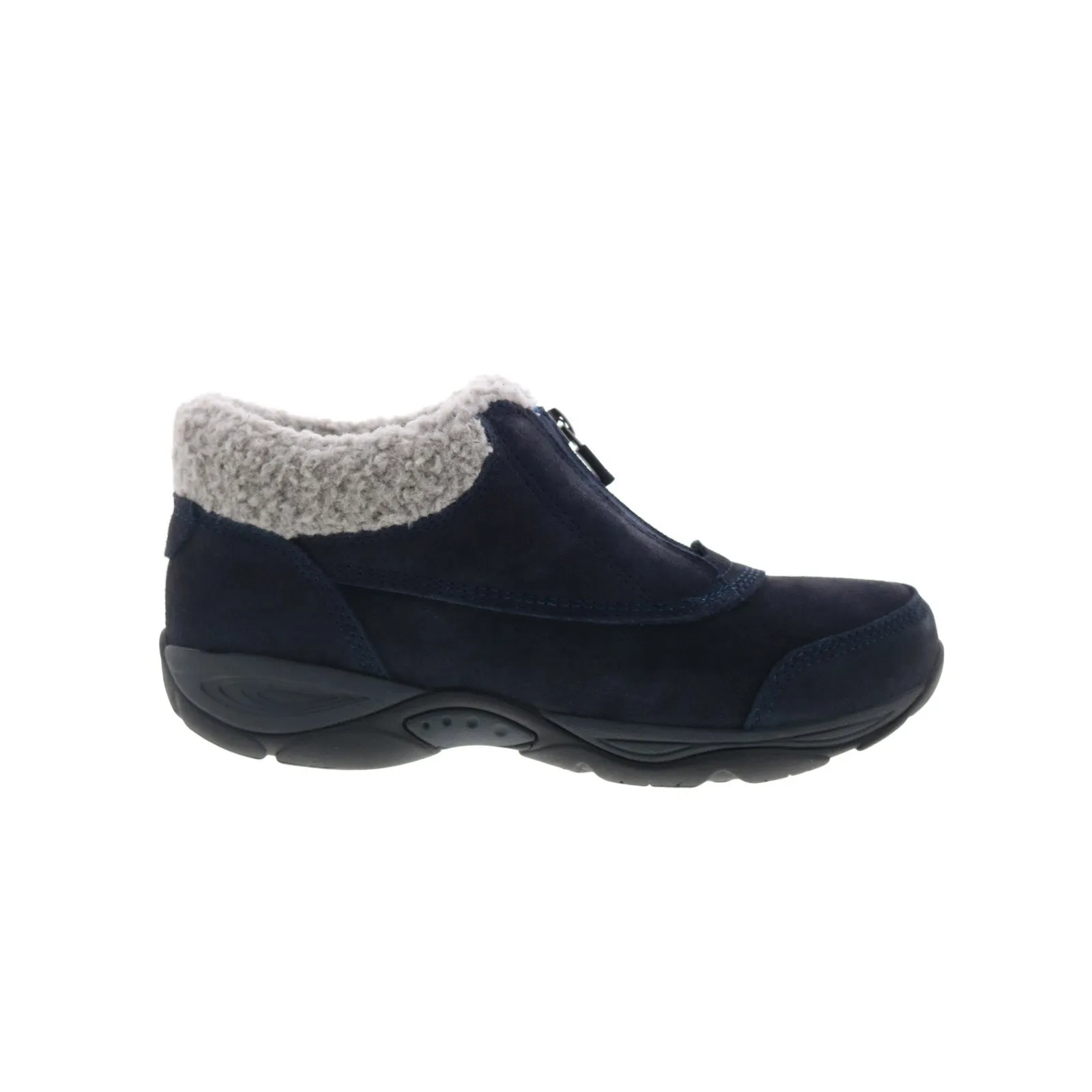 All Day Wear Rain Adventure Easy Spirit Exclaim SEEXCLAIM Womens Blue Wide Suede Casual Dress Boots