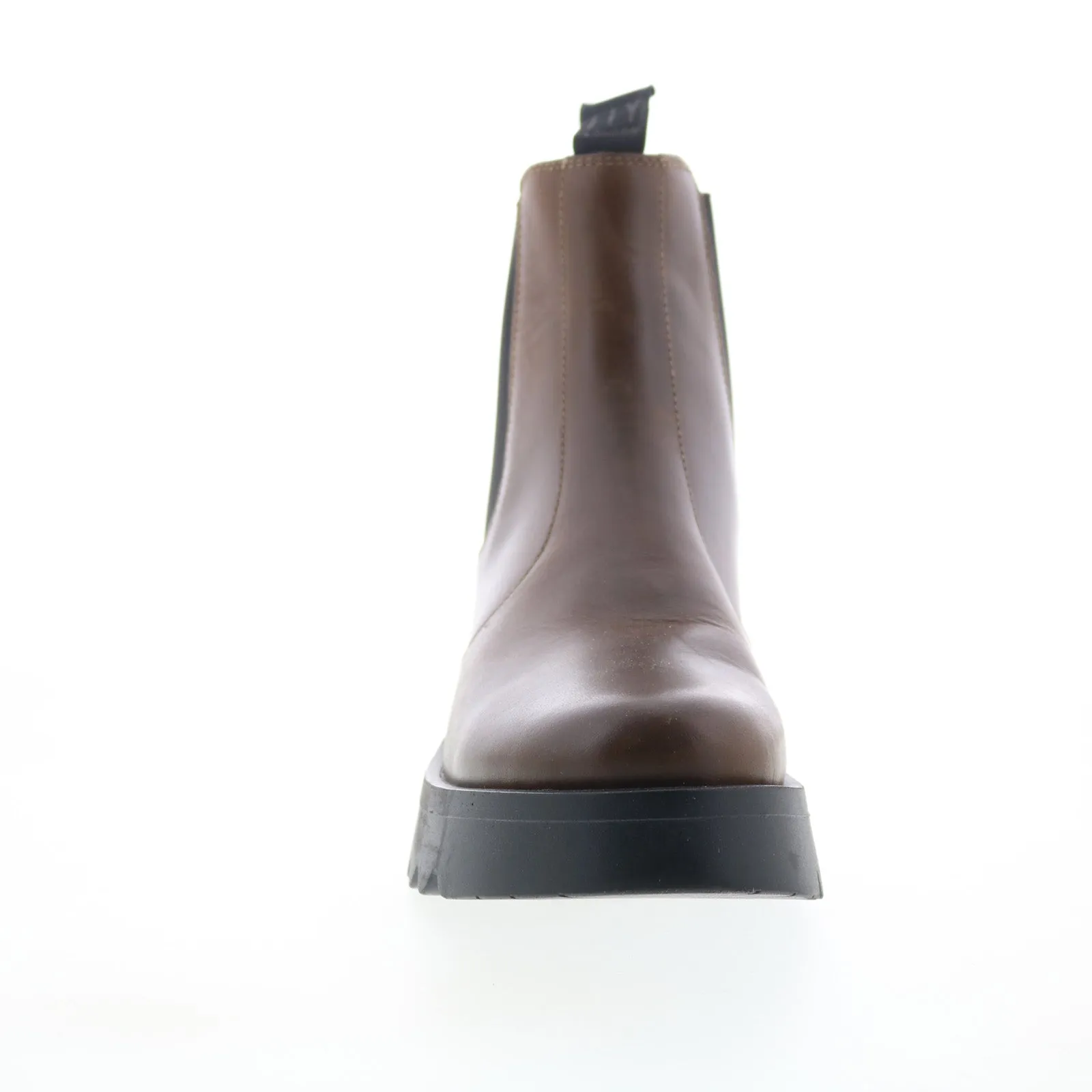 Tight Fit Fly London Medi MEDI789FLY-005 Womens Brown Leather Slip On Chelsea Boots