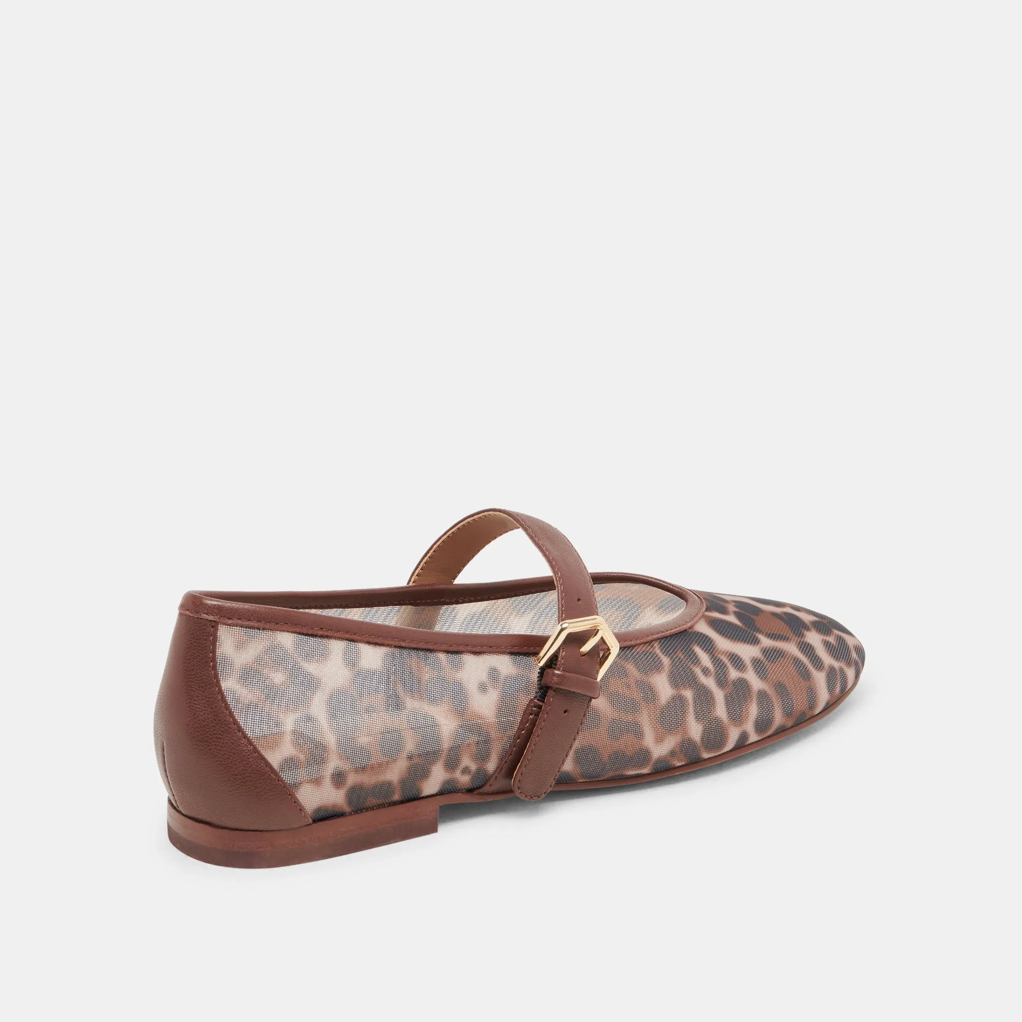 ROSLYN BALLET FLATS LEOPARD MESH Lightweight Construction