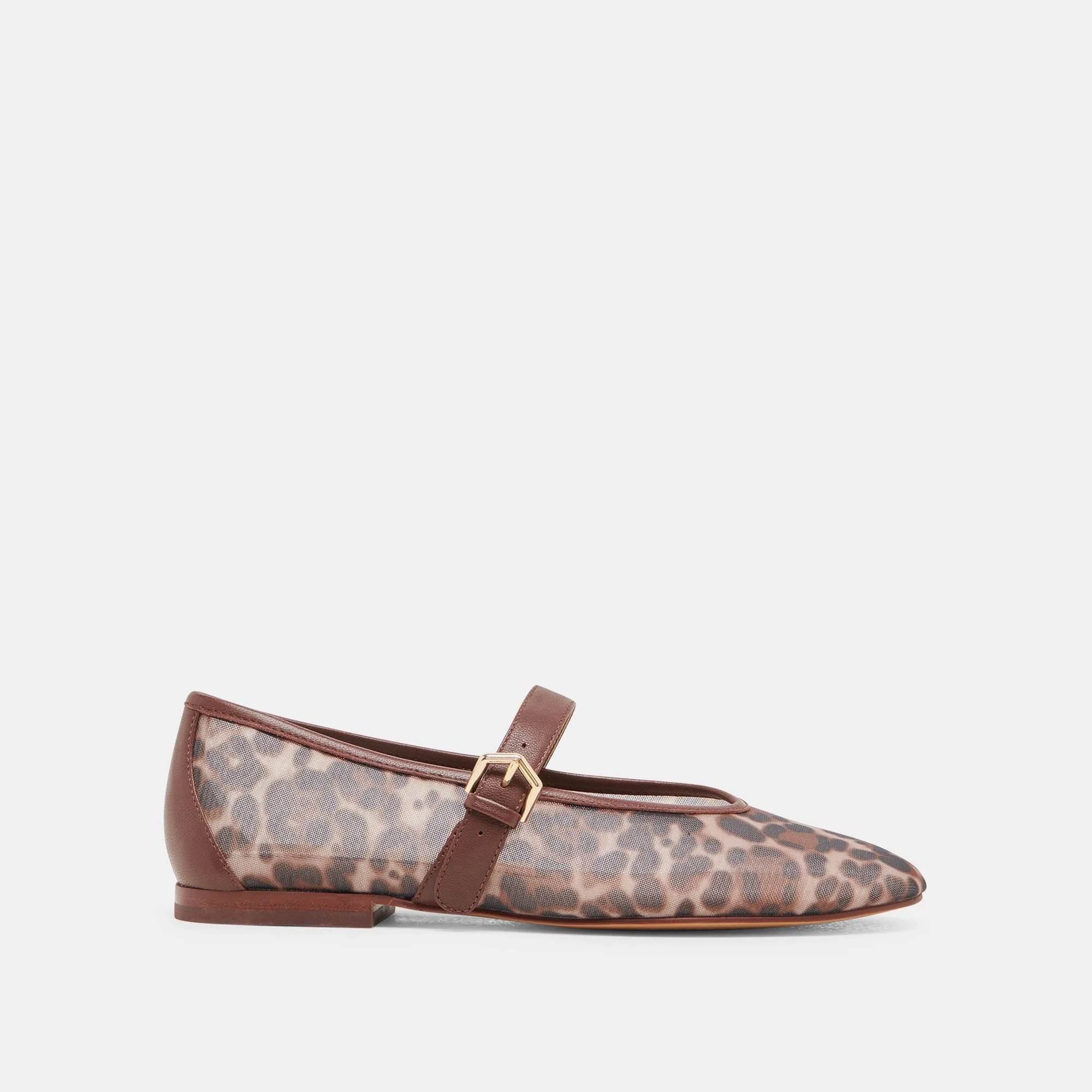 ROSLYN BALLET FLATS LEOPARD MESH Timeless Appeal Shoes