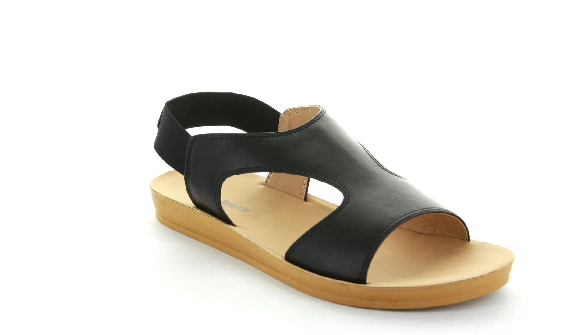 Simple Slip Barefoot feel CC RESORTS VEGAN BLACK