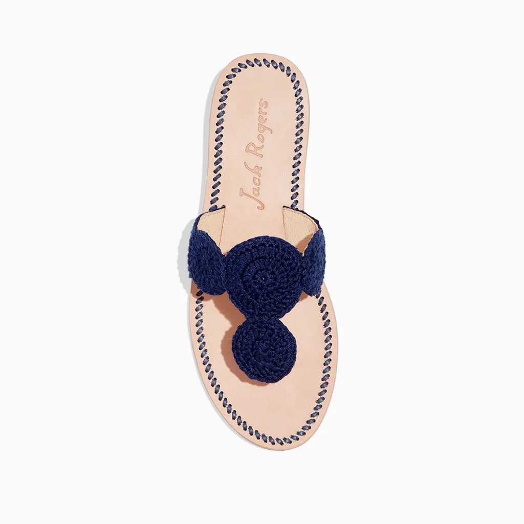 Slip On Jacks Crochet Sandal