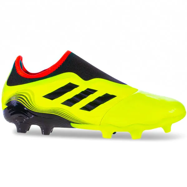 Lock Fit adidas Copa Sense.3 LL FG Soccer Cleats (Team Solar Yellow/Black)