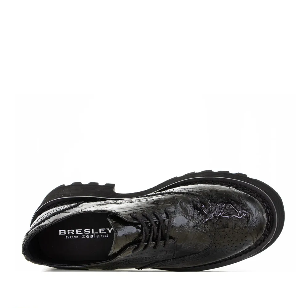 Leather Sole BRESLEY SLANT DUSKY PATENT