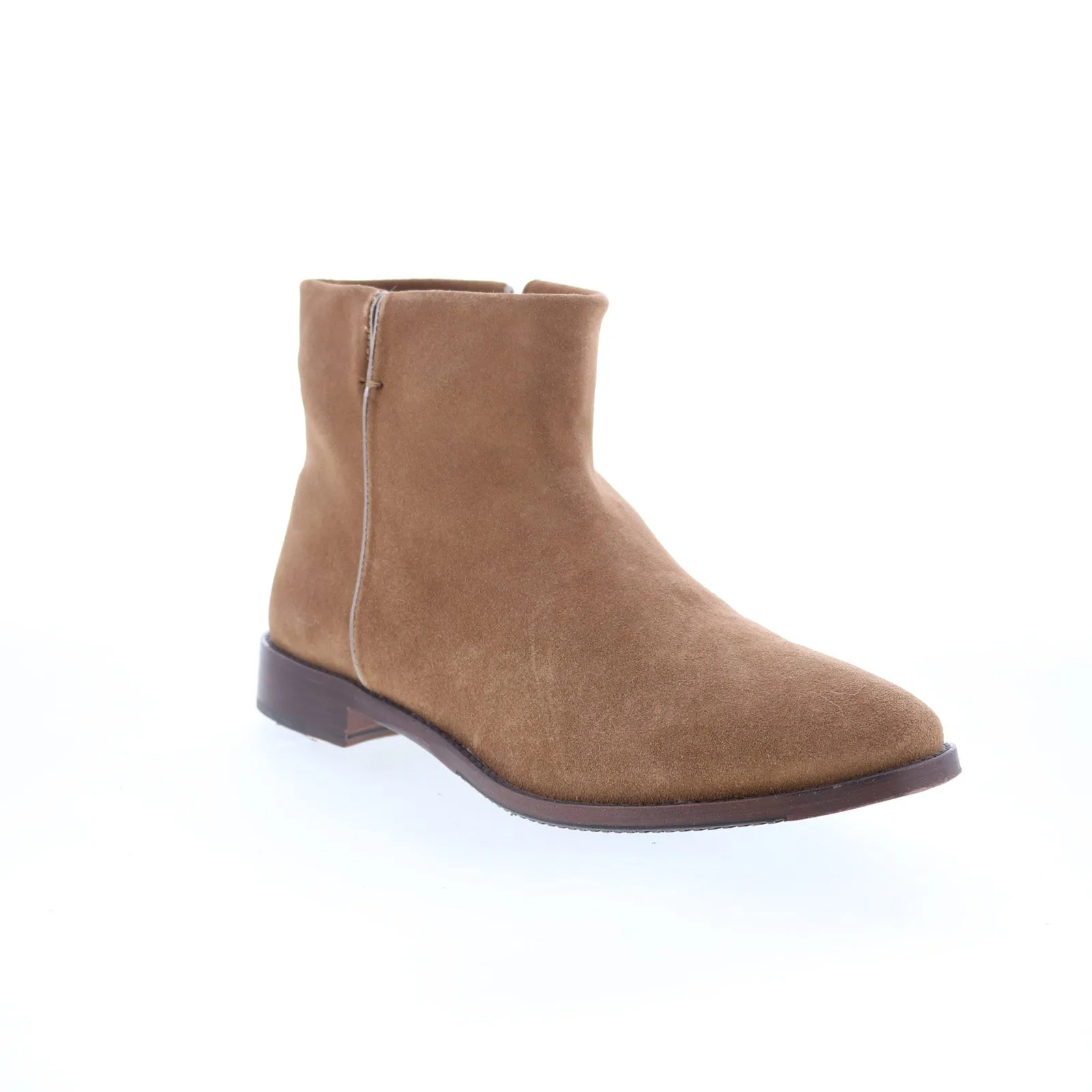 Daily Utility Johnston & Murphy Liliana 78-51963 Womens Brown Suede Casual Dress Boots
