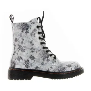 LE SANSA DEPTH GREY FLORAL Streamlined silhouette least indoor
