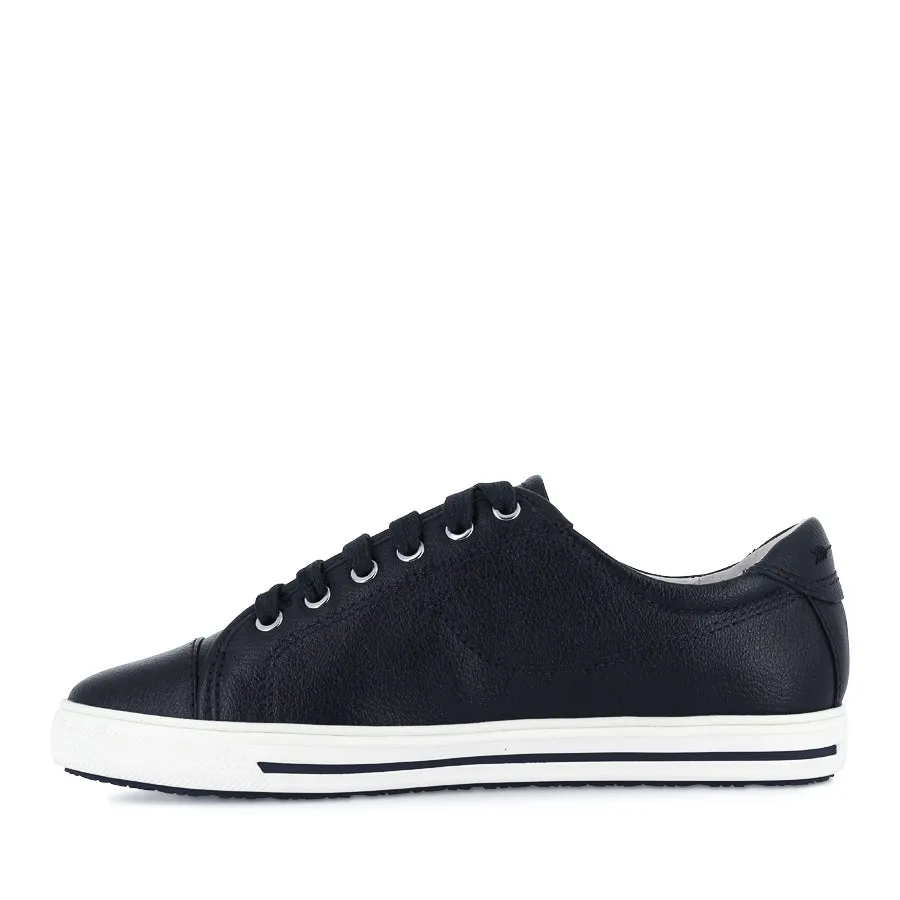 NAT III - NAVY TUMBLE LEATHER Glam stability