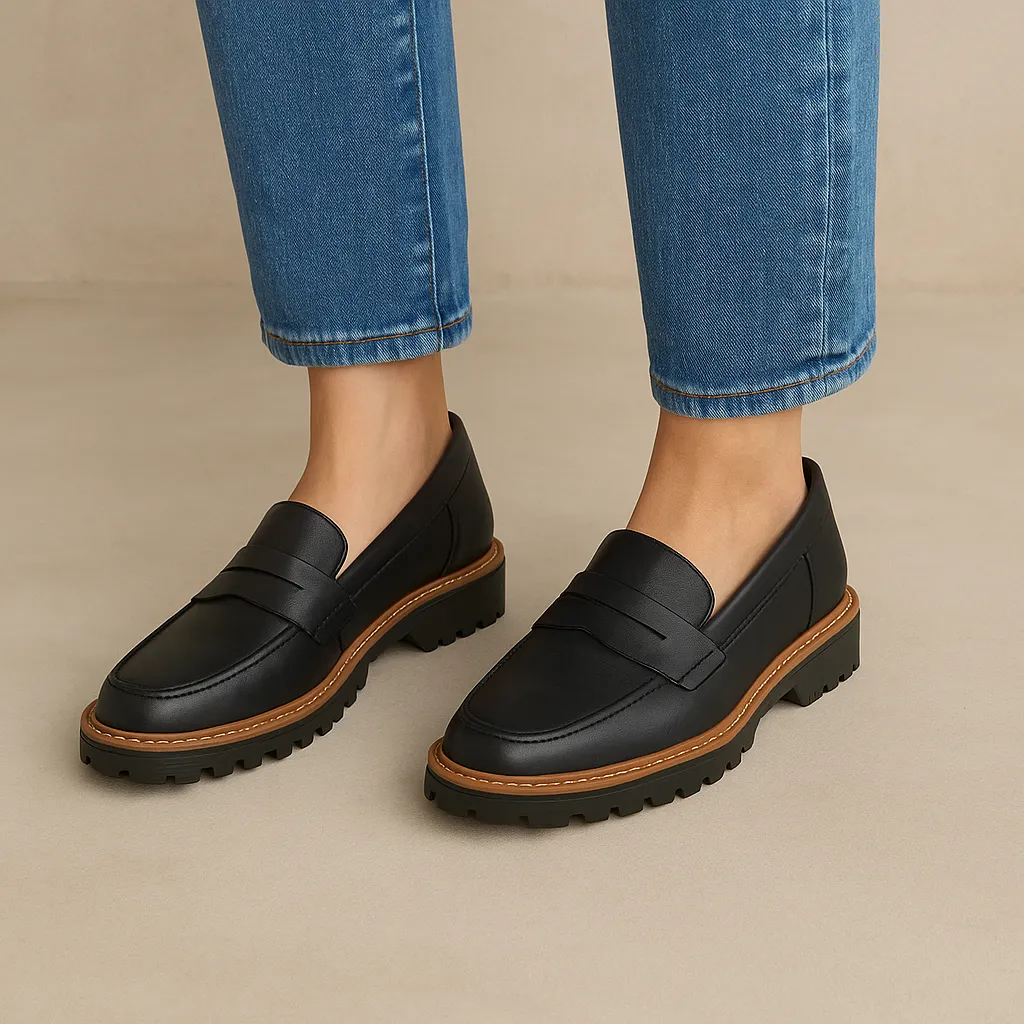 HUSH PUPPIES BEAU BLACK Influencer Choice quick dry