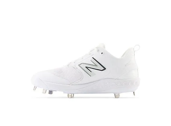 High Top Timeless lining New Balance Men's Fresh Foam X 3000 V6 Metal Baseball Cleats - White - L3000TW6