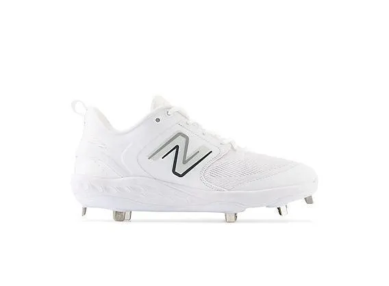 New Balance Men's Fresh Foam X 3000 V6 Metal Baseball Cleats - White - L3000TW6 Multi-functional performance