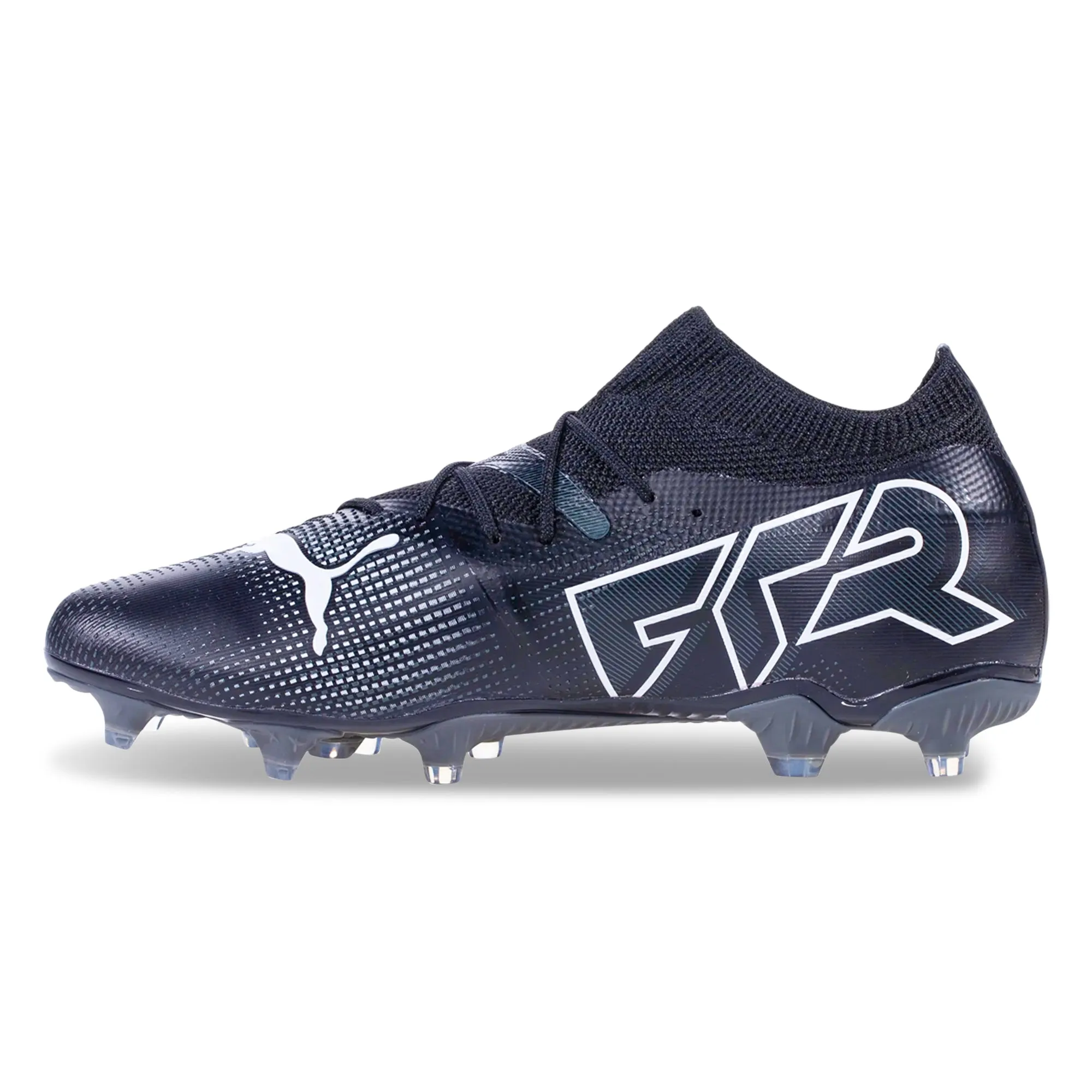 Motion Gear Winning Mindset Puma Future 7 Match FG/AG Soccer Cleats (Puma Black/Puma White)