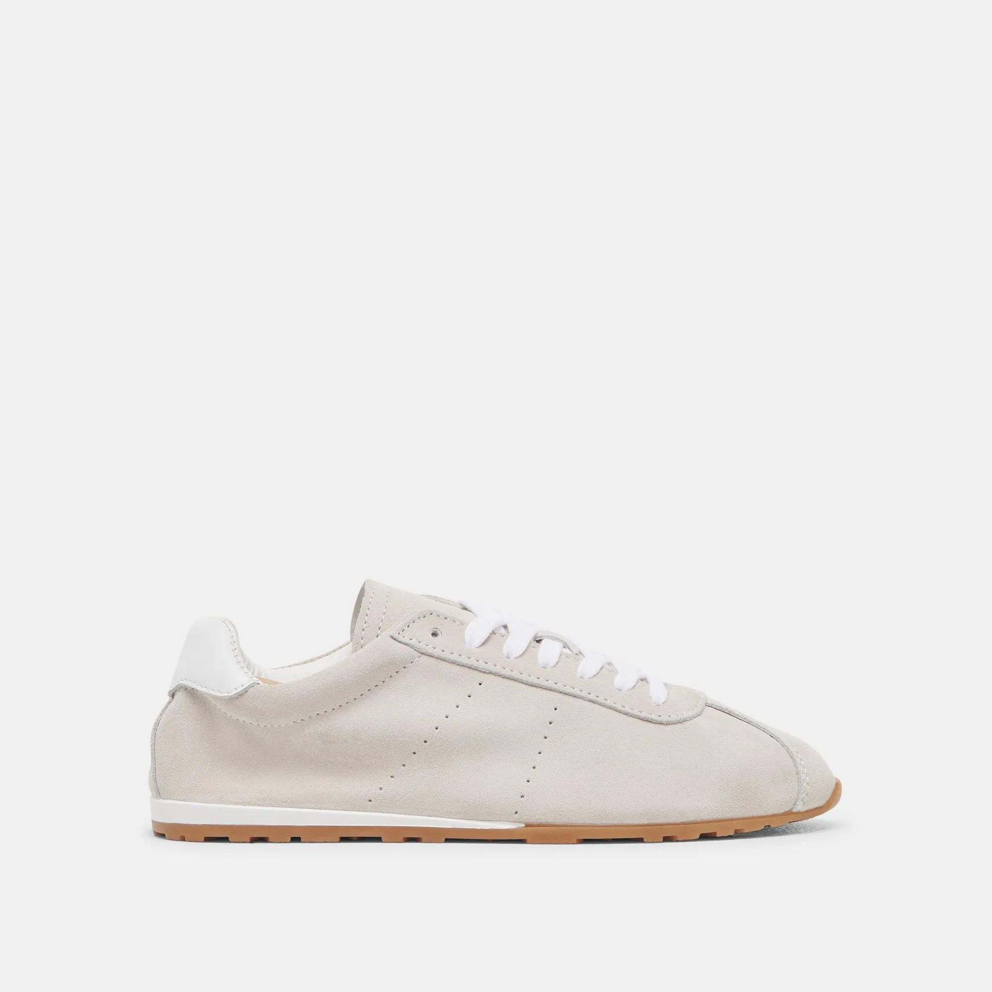 SERINA SNEAKERS IVORY SUEDE Dynamic silhouette Breathable Material