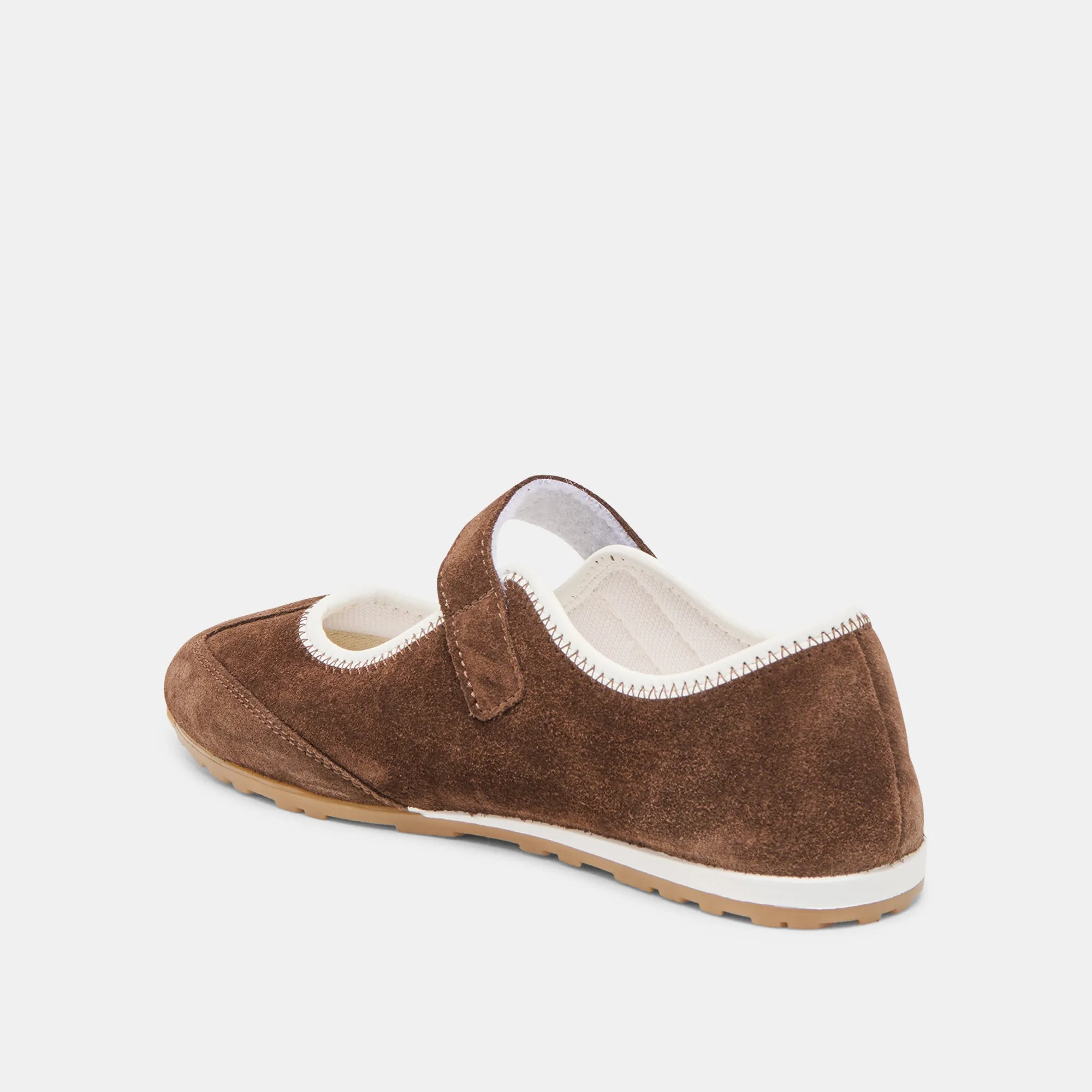 SOFYA SNEAKERS DK BROWN SUEDE Street Wear