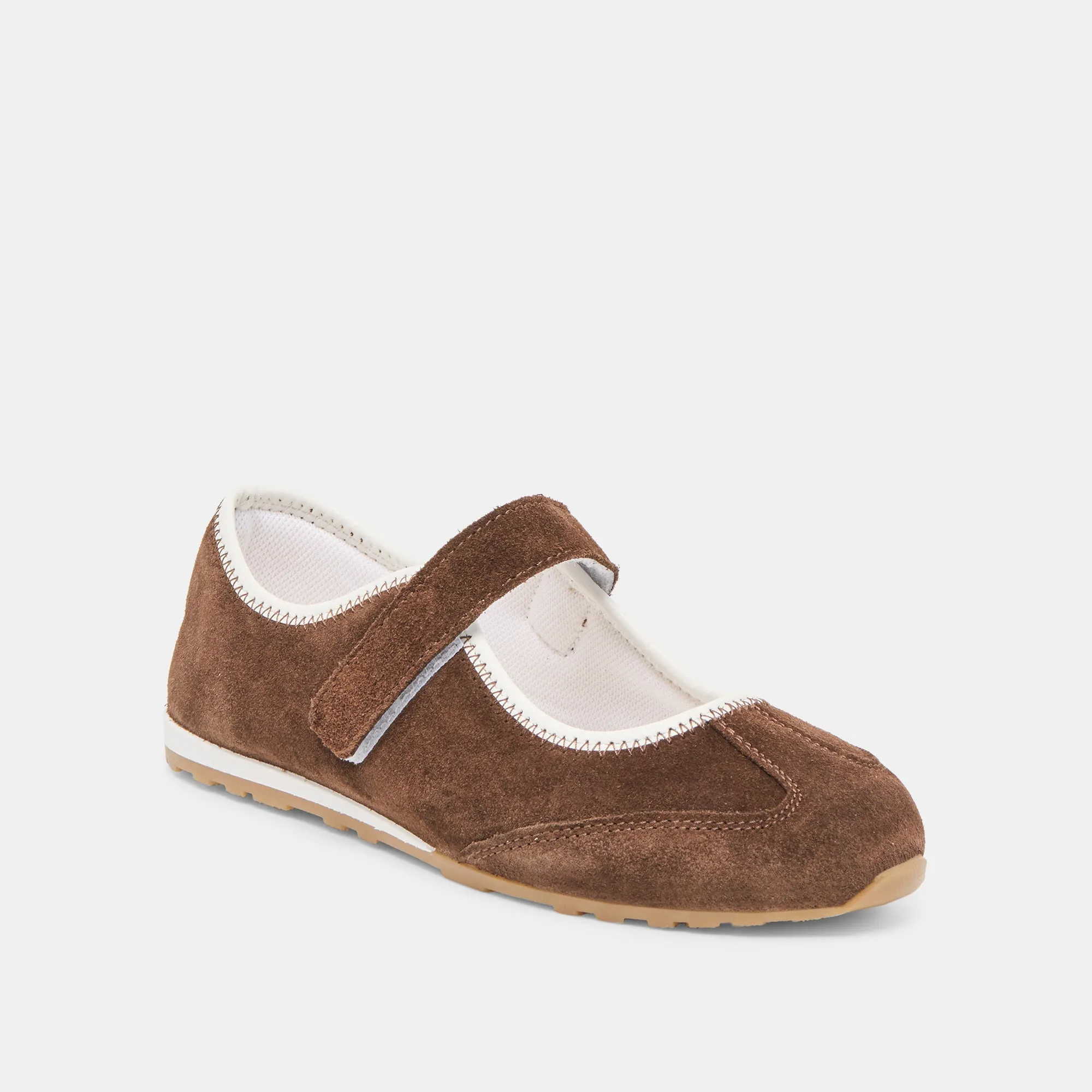 Seamless Comfort SOFYA SNEAKERS DK BROWN SUEDE