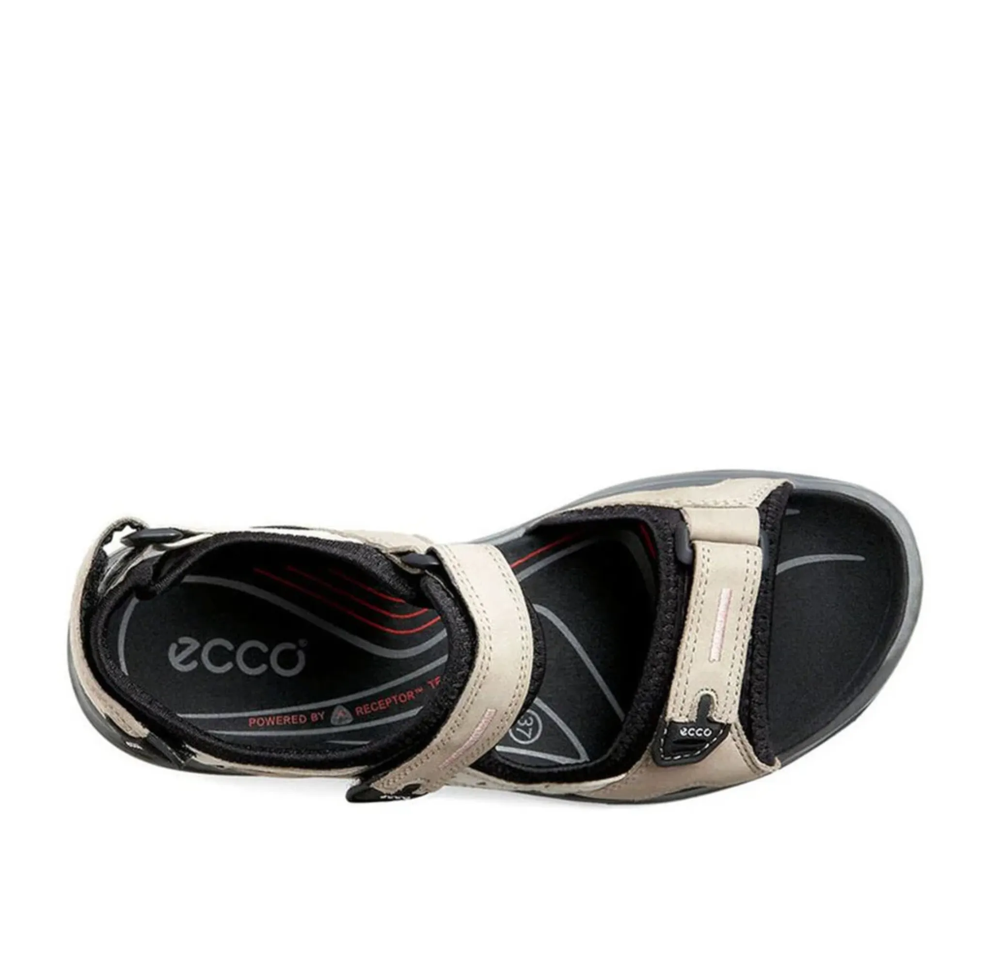 Summer Ready Shoes Easy Look Ecco Offroad Atmosphere Ice White Black