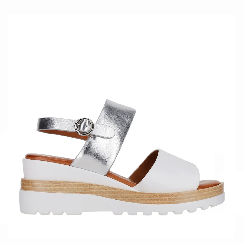 Playful Step LE SANSA TESS WHITE SILVER