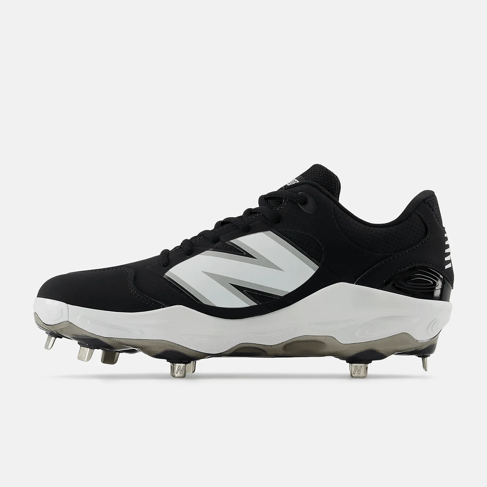 Night Run All-weather shock absorption New Balance Men's Fresh Foam X 3000 v7 Synthetic Metal Baseball Cleats - Black - L3000SK7