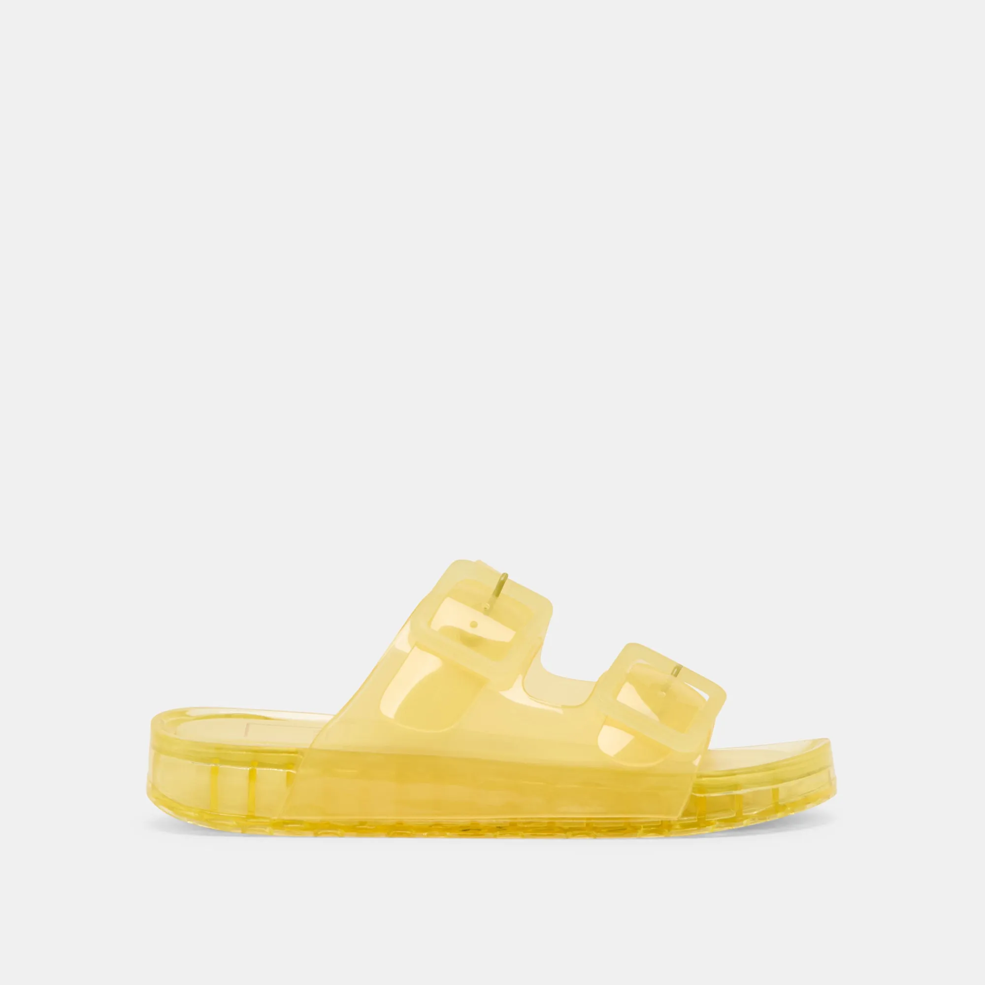 JULIO SANDALS LEMON VINYL Firm Step Mono Tone