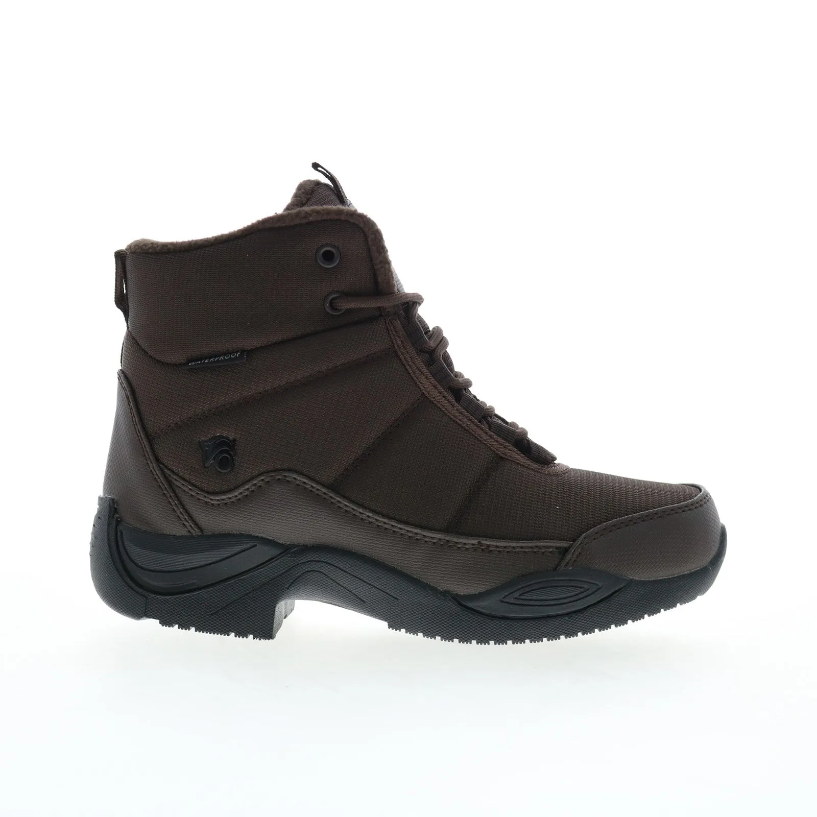 Transitional Look Ovation Heels Down Riding Sneaker 471133 Womens Brown Equestrian Boots