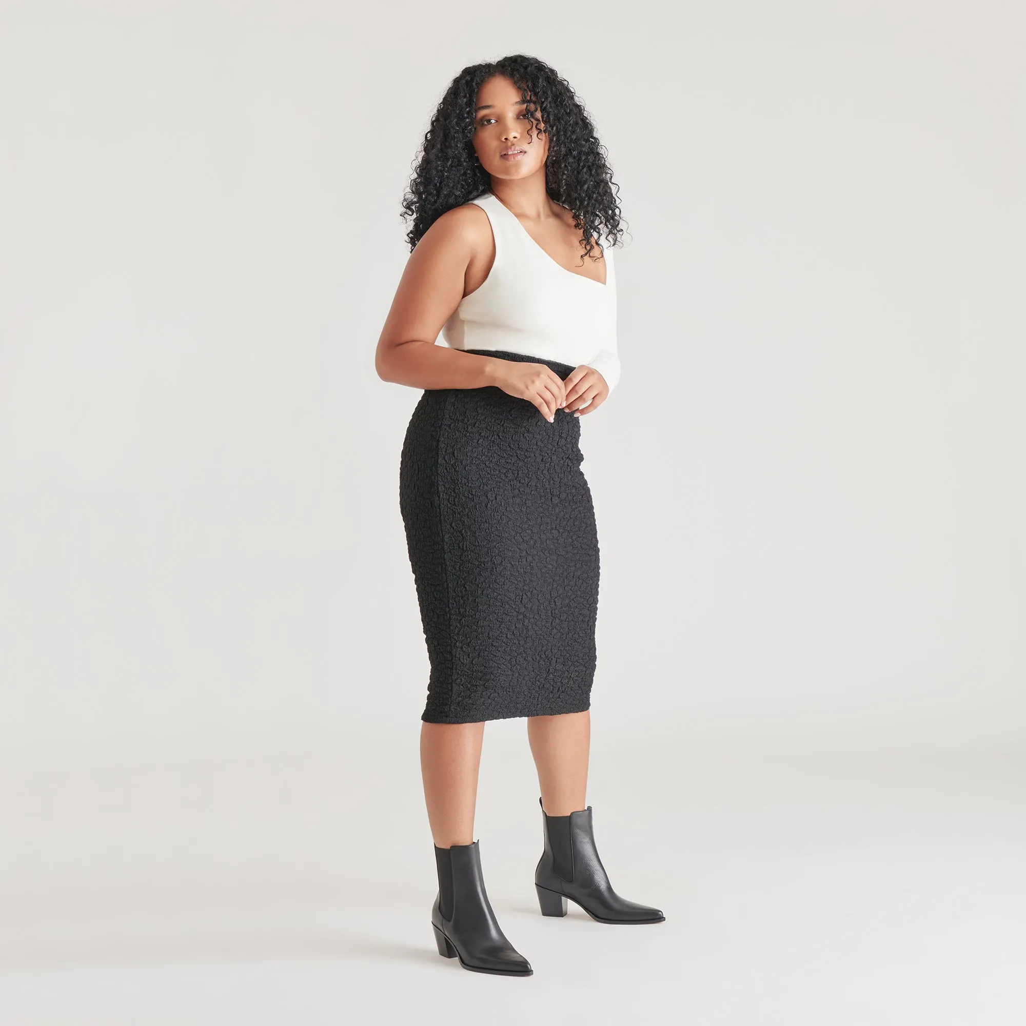 SHADIE H2O WIDE BOOTIES BLACK LEATHER Mountain Climbing