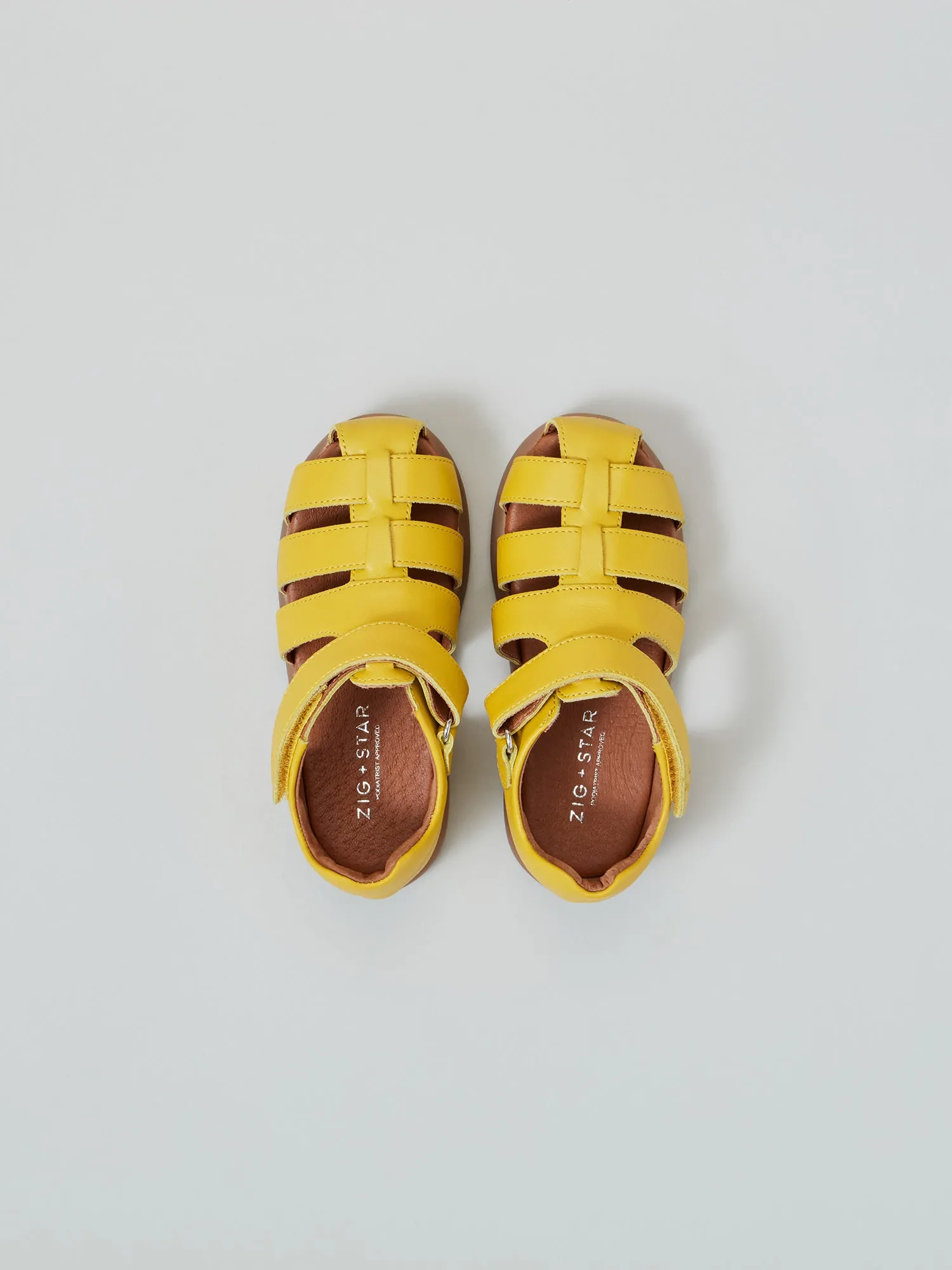 Breathable Outdoor Wear Long Wear Cosmic Infant Closed-Toe Sandal Yellow