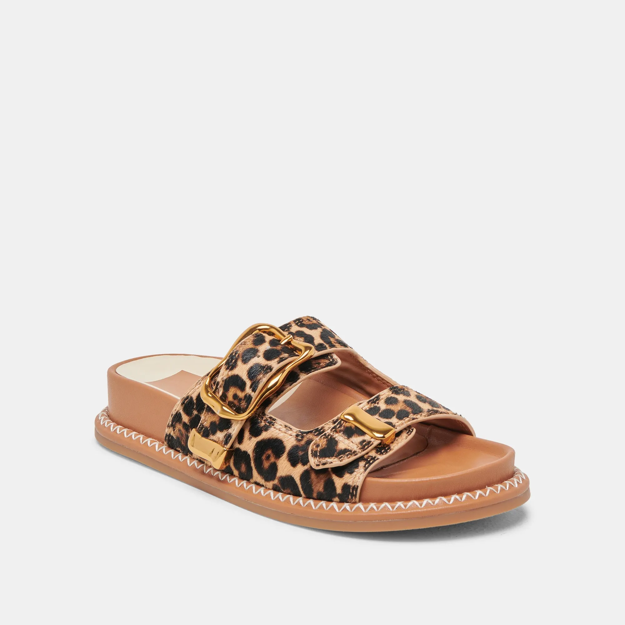 Active Footwear Quick Dry Shoes SEVANA SANDALS DK LEOPARD CALF HAIR