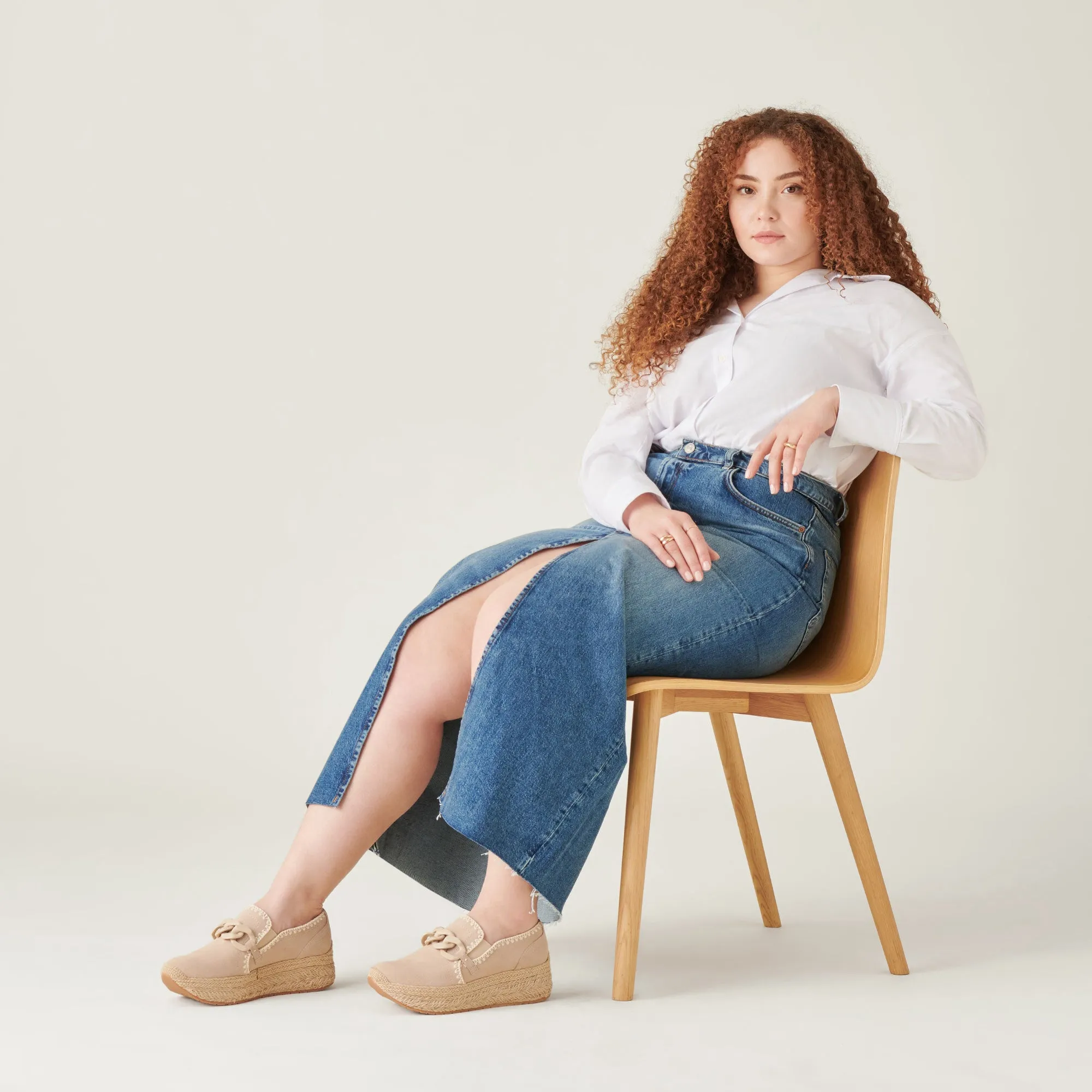 JHENEE ESPADRILLE SNEAKERS DUNE SUEDE Adaptive Shape