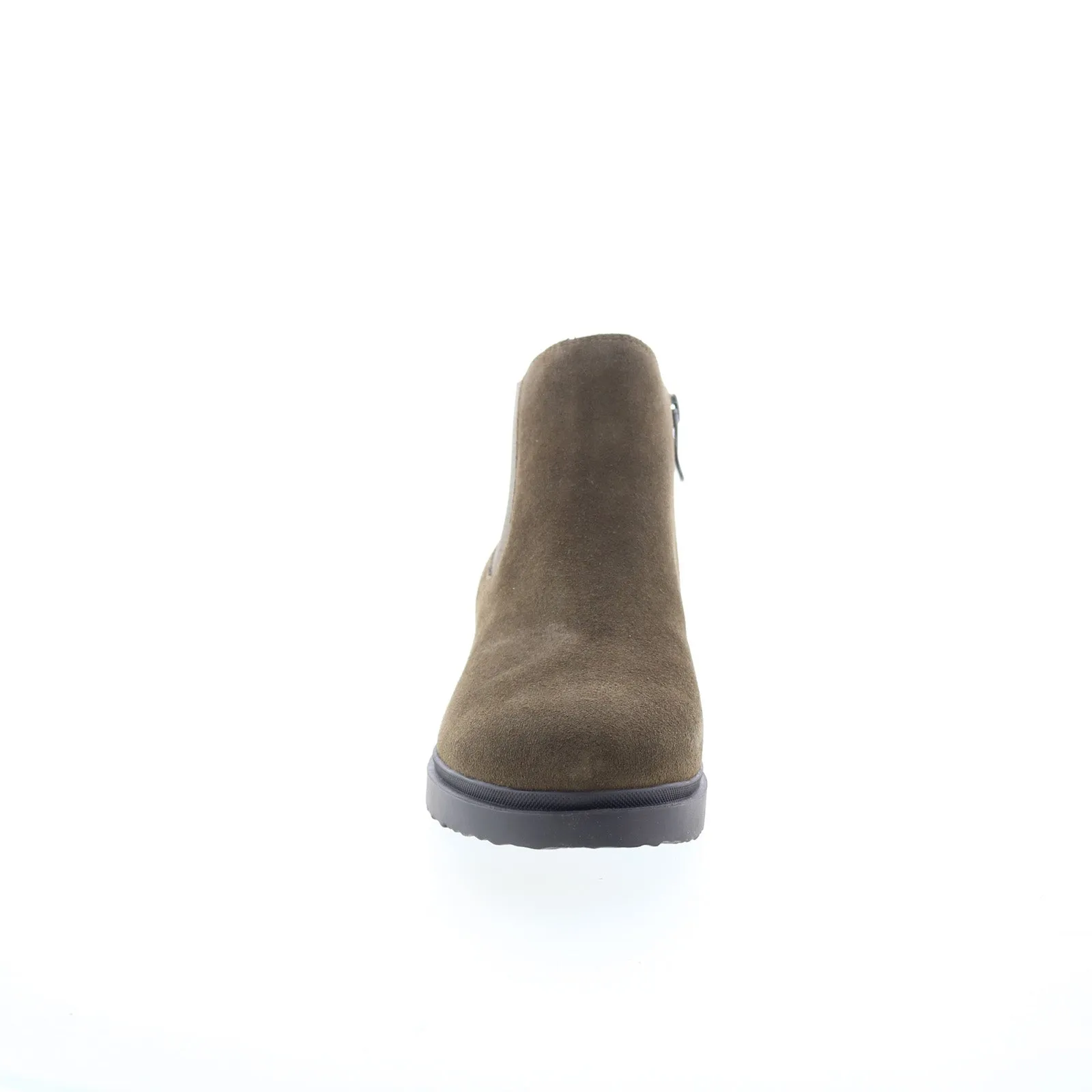 Easy Spirit Grasp Martha Stewart Womens Green Wide Suede Casual Dress Boots Built For Work