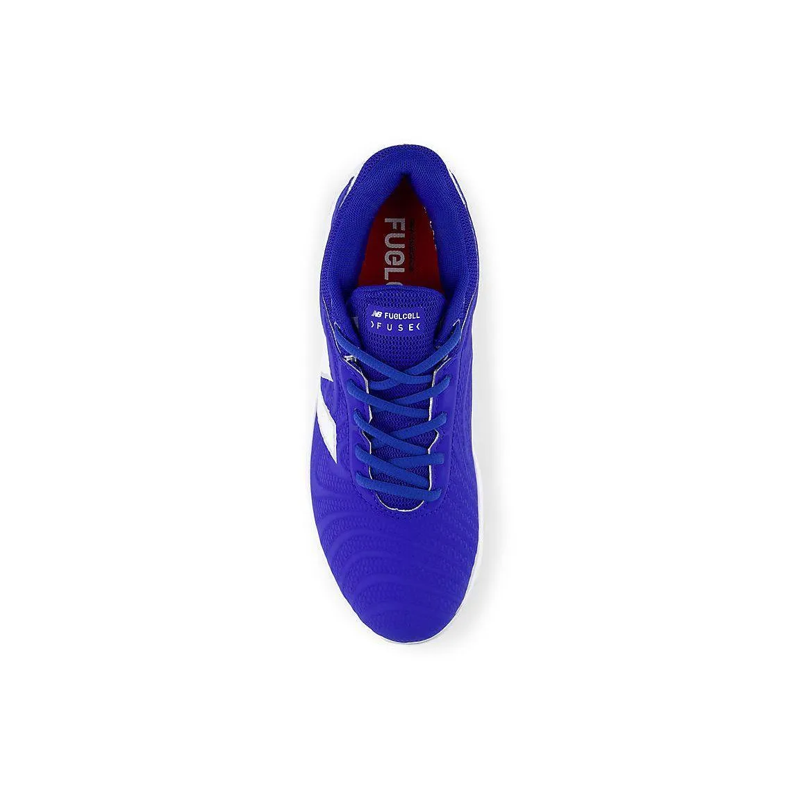 Support Base New Balance Women's FuelCell FUSE v4 Metal Fastpitch Softball Cleats - Team Royal / Optic White - SMFUSEB4