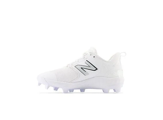 Layered Design Reliable Wear New Balance Men's Fresh Foam 3000 V6 Molded Baseball Cleats - White - PL3000W6