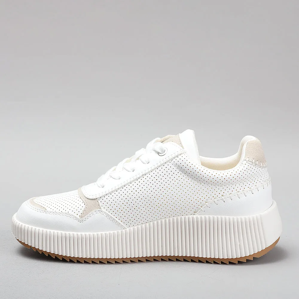 Slip-resistant fit LE SANSA DINA WHITE BEIGE