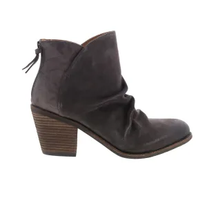 Urban Exploration Outdoor Travel Sofft Teyton SF0050398 Womens Gray Leather Zipper Ankle & Booties Boots