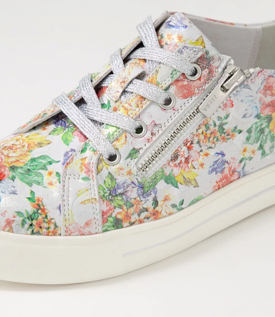 ZIERA AUDRY WILD FLOWER Low Arch Leather