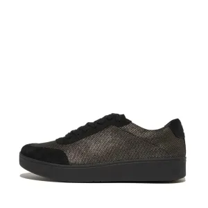 FitFlop RALLY Glitz Canvas Trainers Happy Move Storm Guard